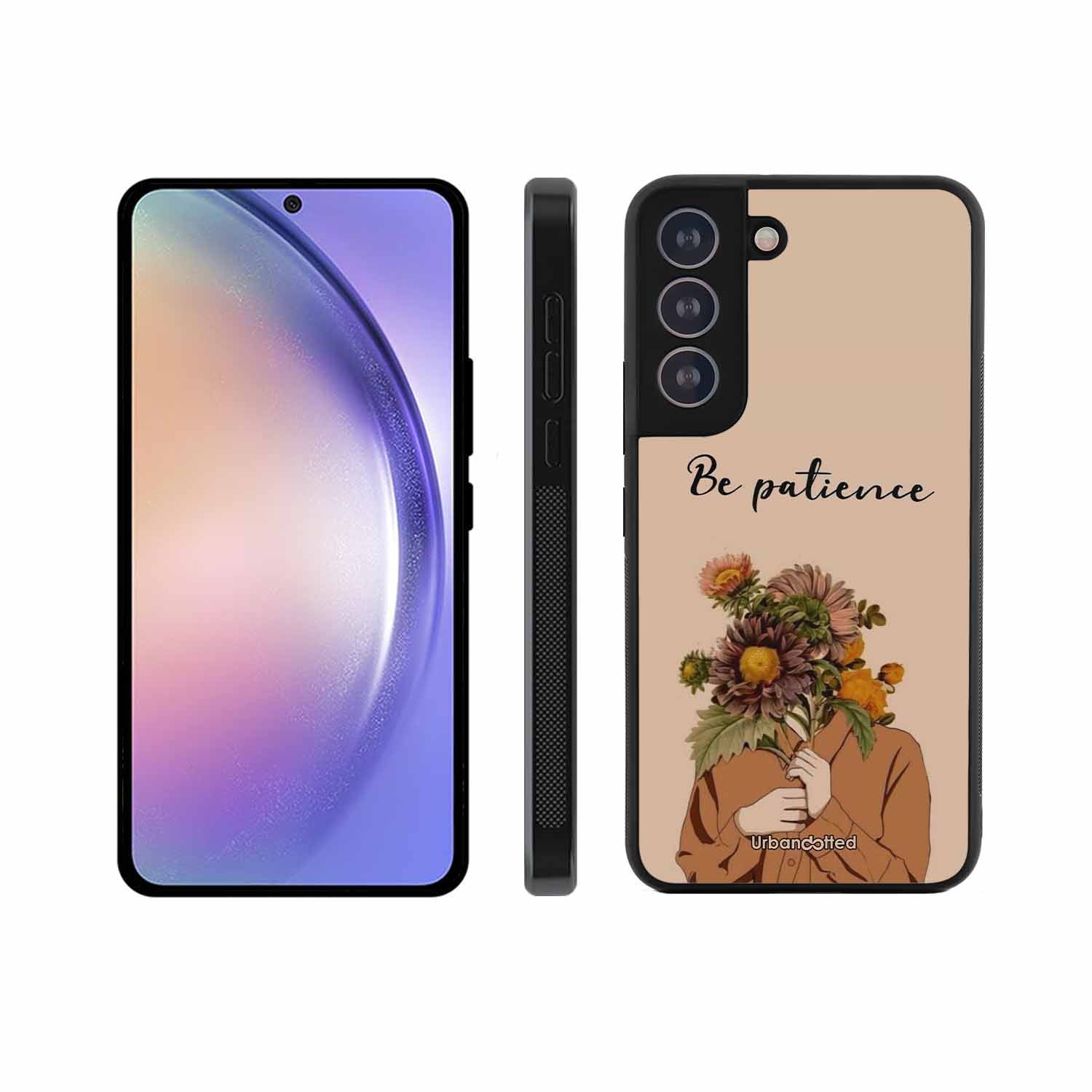 Gentle Bloom Patience Glass Case For Samsung S21
