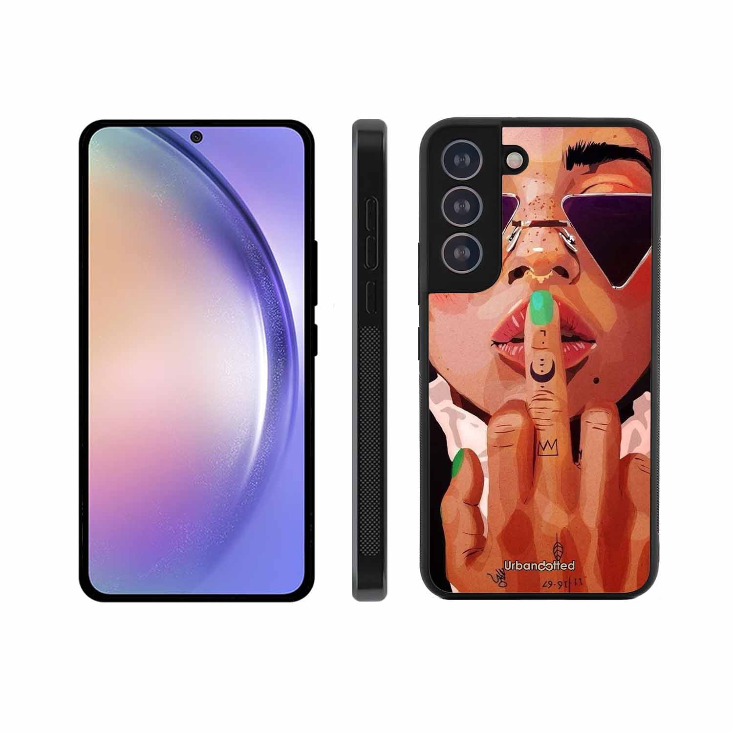 Unfiltered Attitude Glass Case For Samsung S21