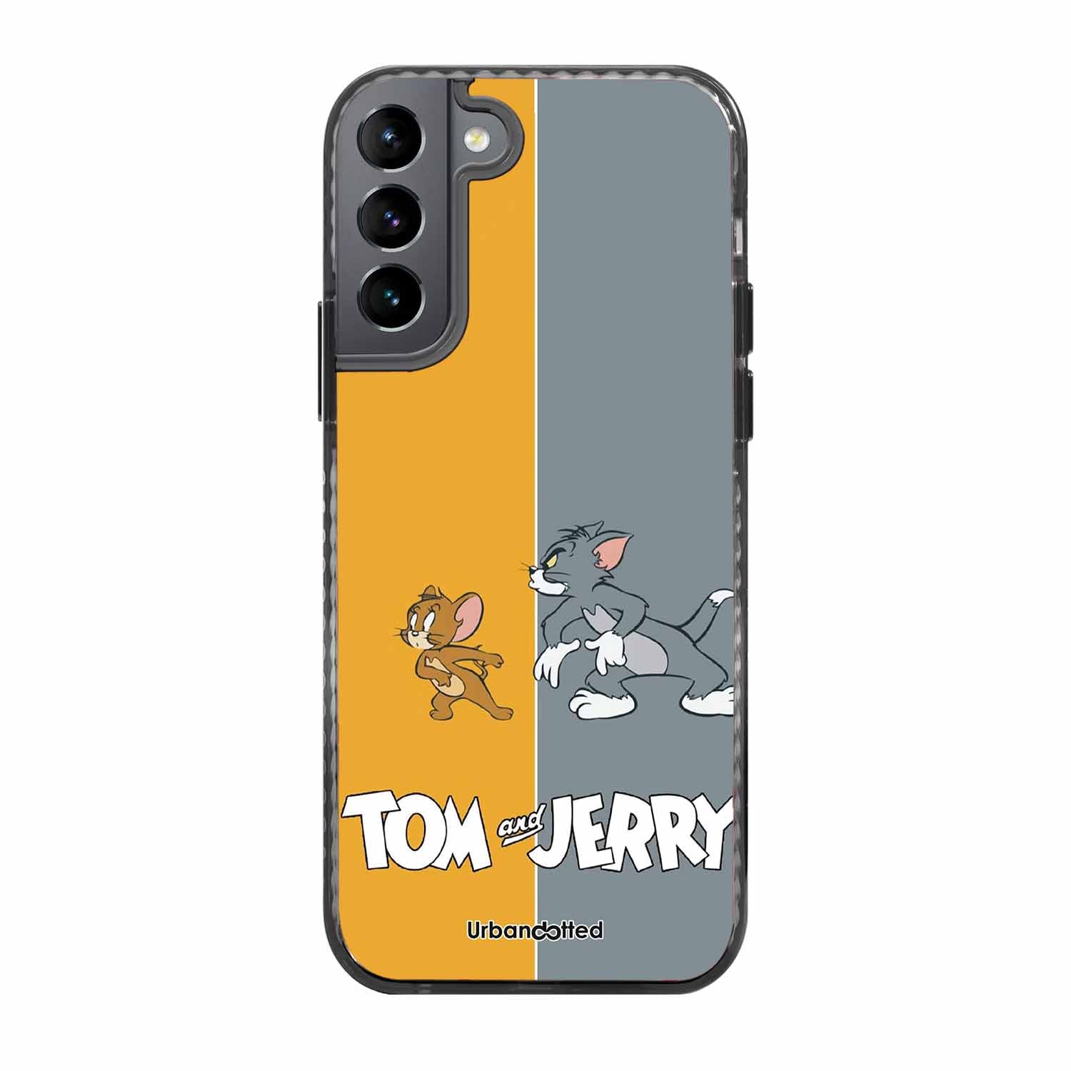 Tom and Jerry Chase Glass Case For Samsung S22 Plus 5G
