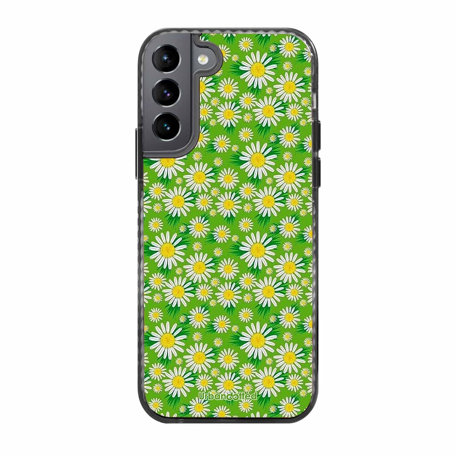 Cheerful Daisy Glass Case For Samsung S22 Plus 5G