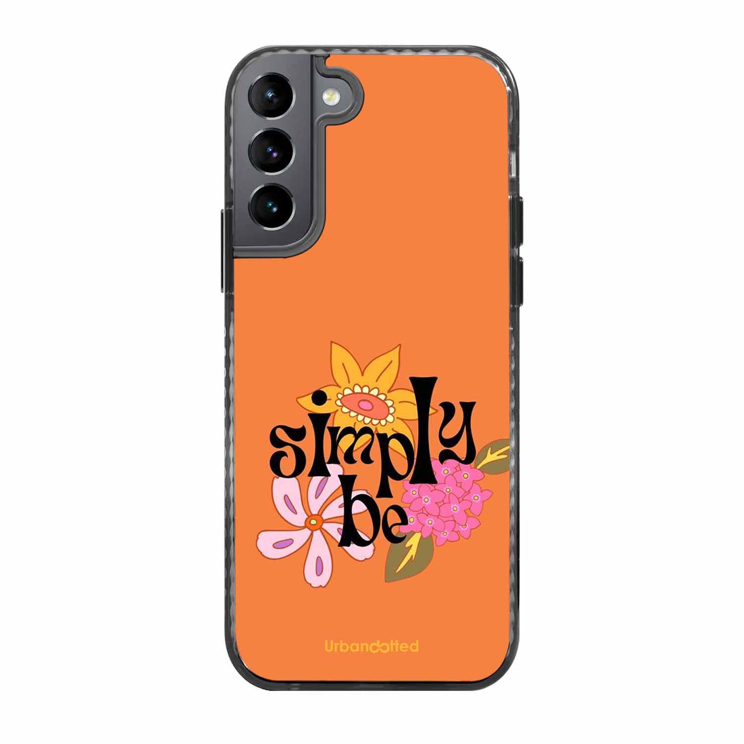 Simply Be Floral Glass Case For Samsung S22 5G