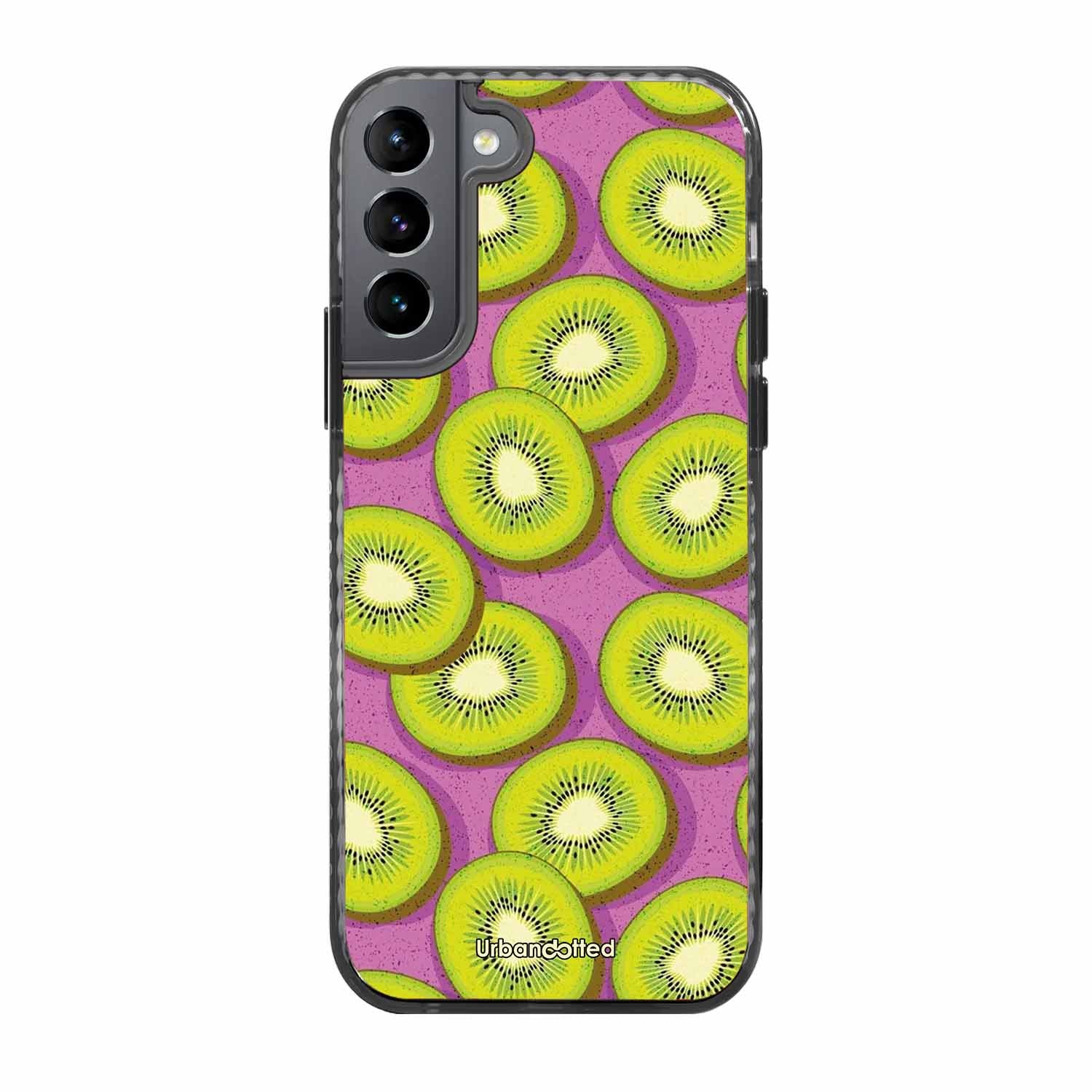 Refreshing Kiwi Glass Case For Samsung S22 5G