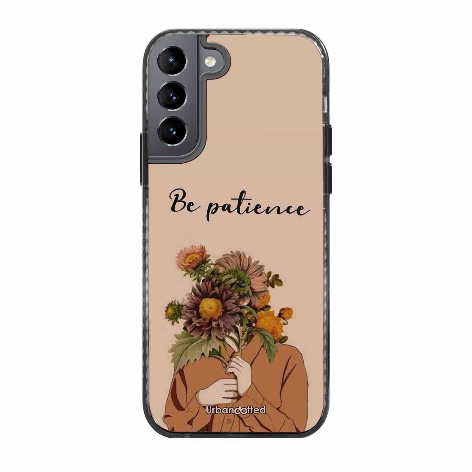 Gentle Bloom Patience Glass Case For Samsung S22 5G