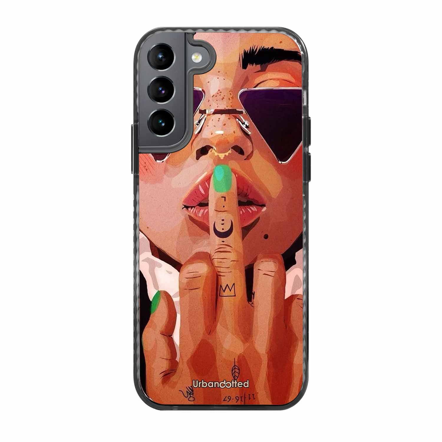 Unfiltered Attitude Glass Case For Samsung S22 5G