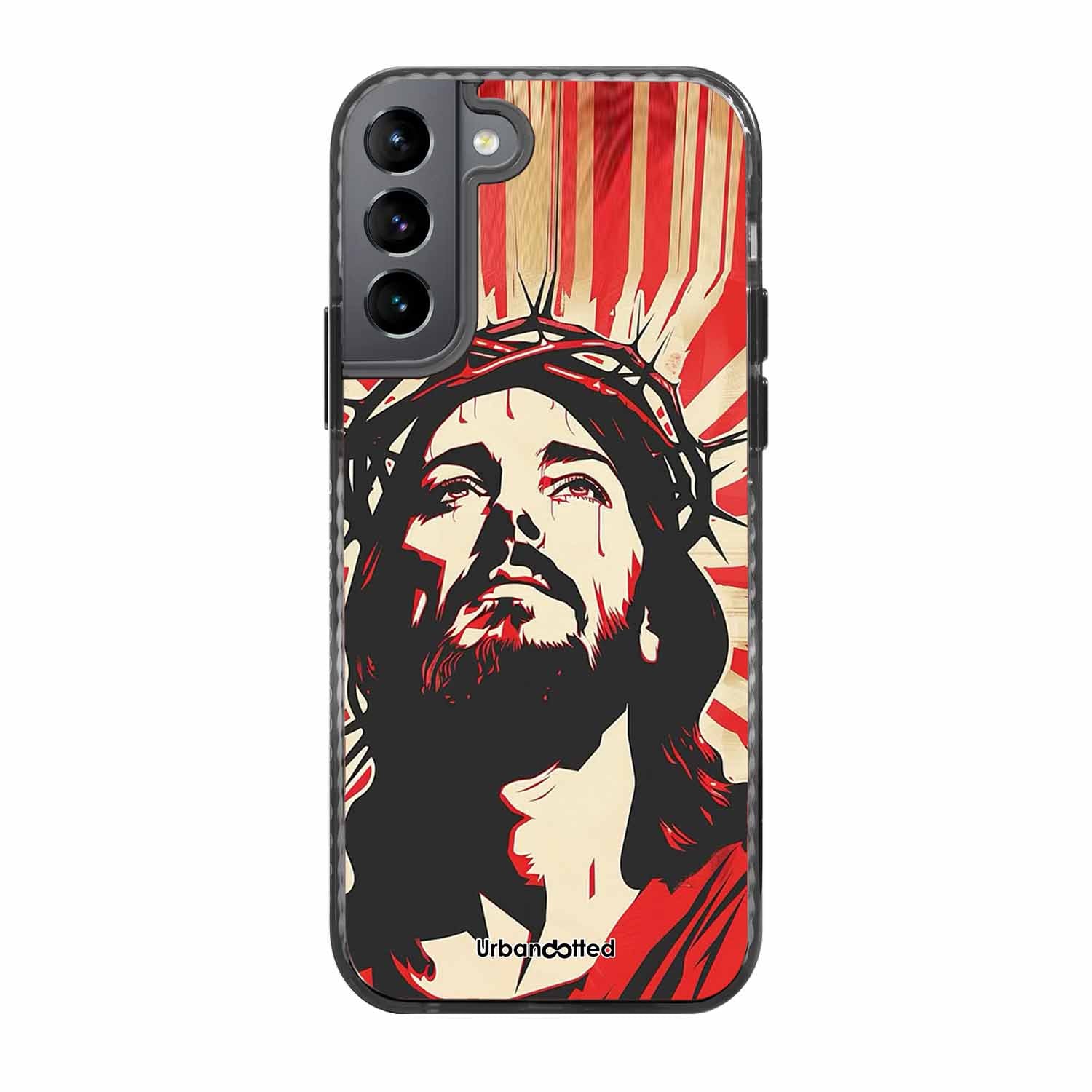 Spiritual Art Glass Case For Samsung S22 5G