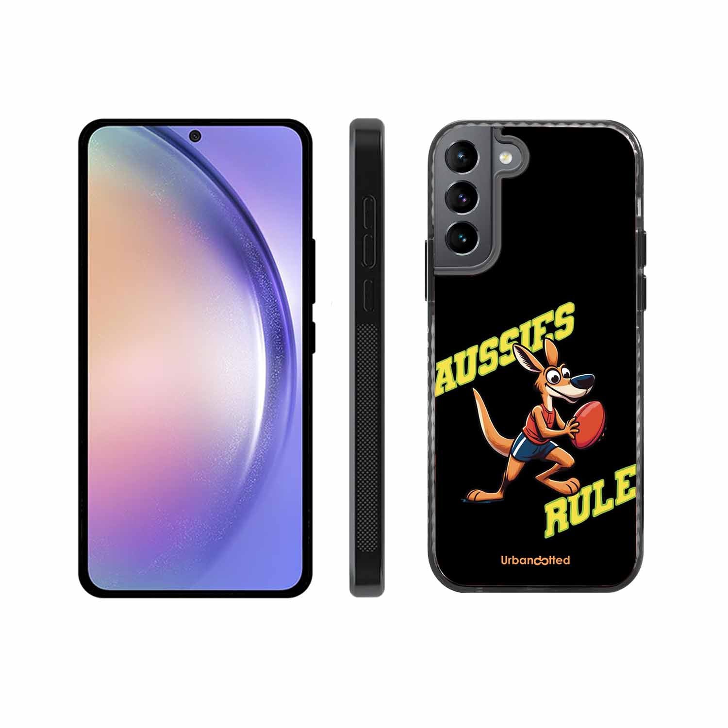 Aussies Rule Football Glass Case For Samsung S22 Plus 5G