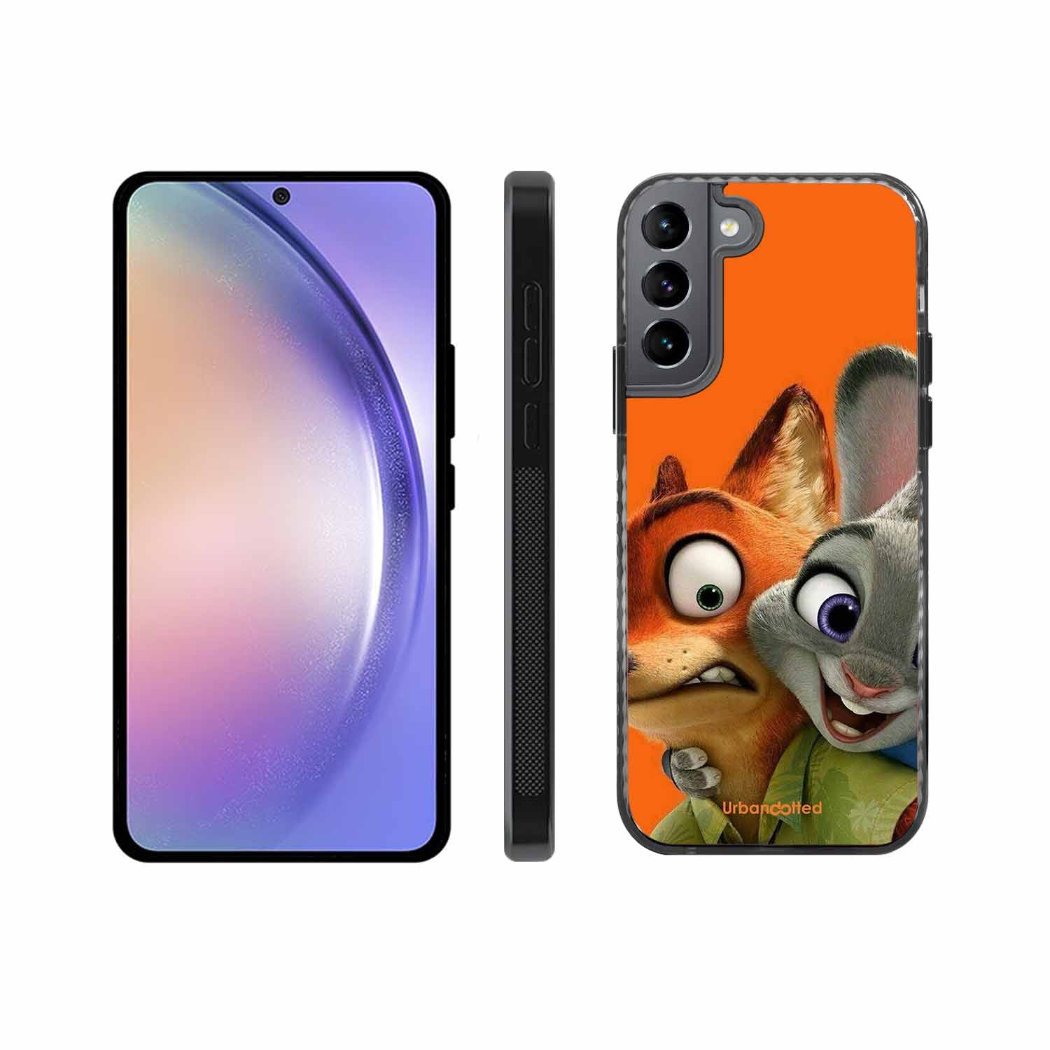 Zootopia Friends Glass Case For Samsung S22 Plus 5G