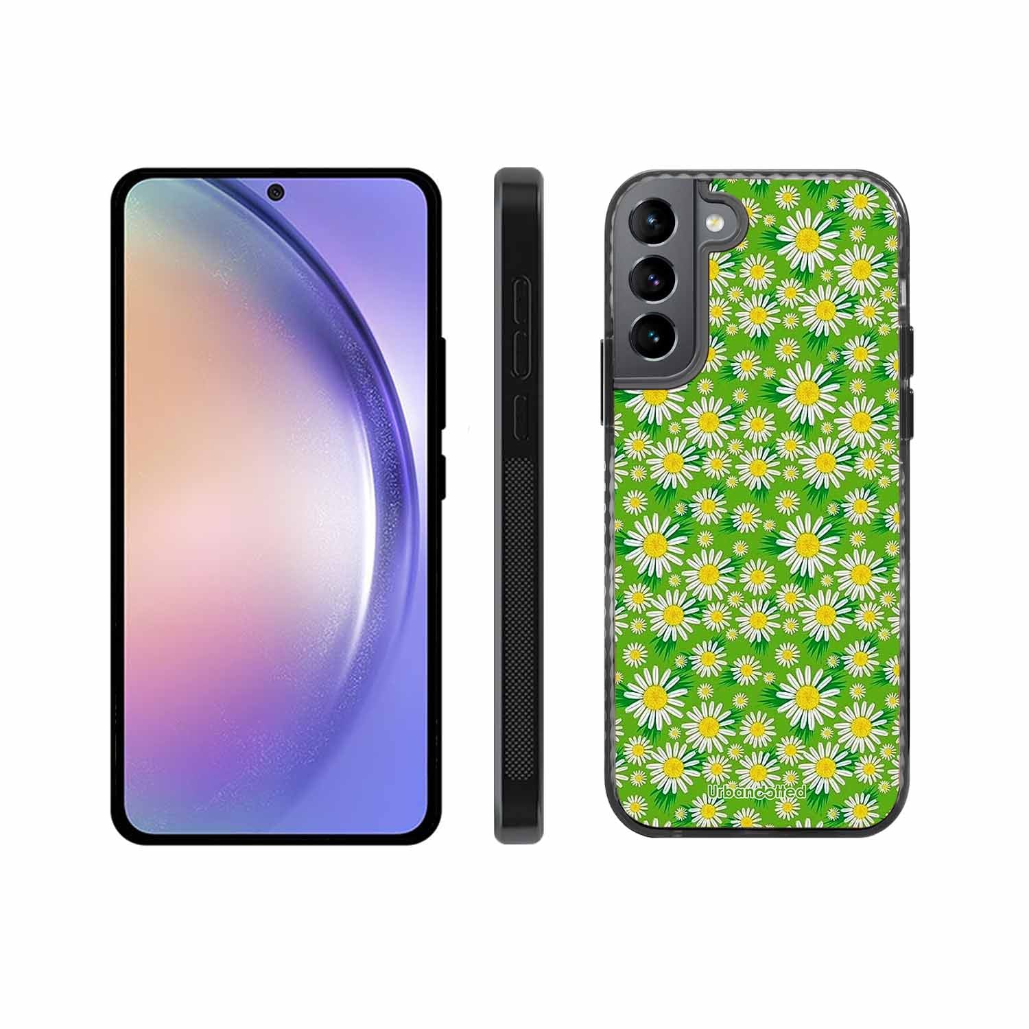 Cheerful Daisy Glass Case For Samsung S22 Plus 5G
