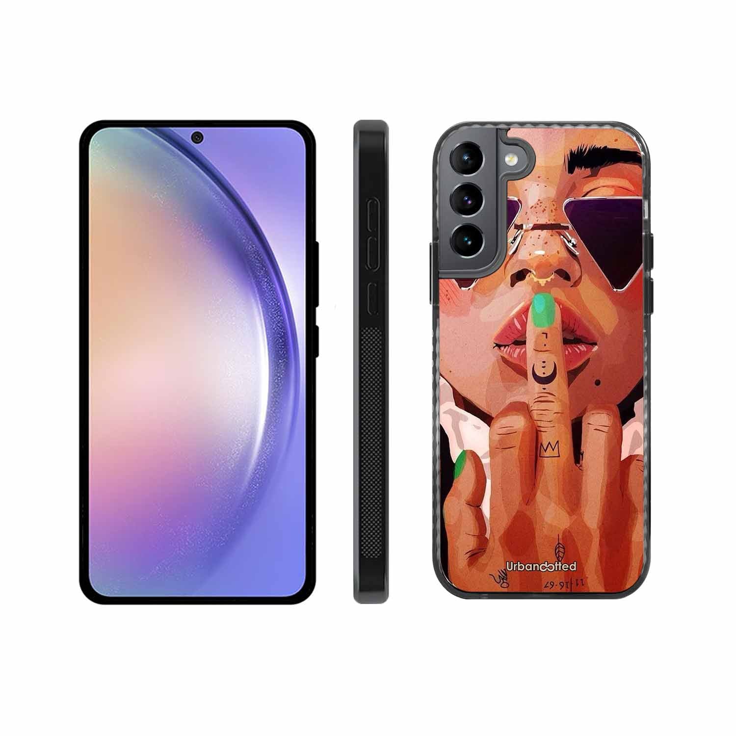Unfiltered Attitude Glass Case For Samsung S22 5G