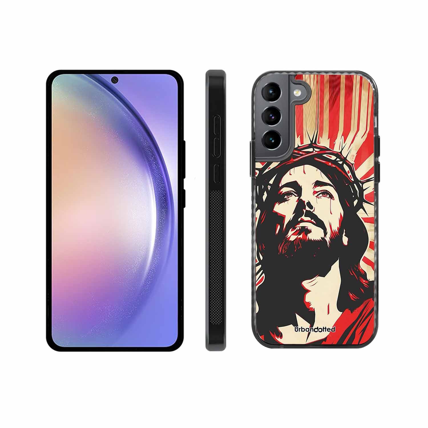 Spiritual Art Glass Case For Samsung S22 5G
