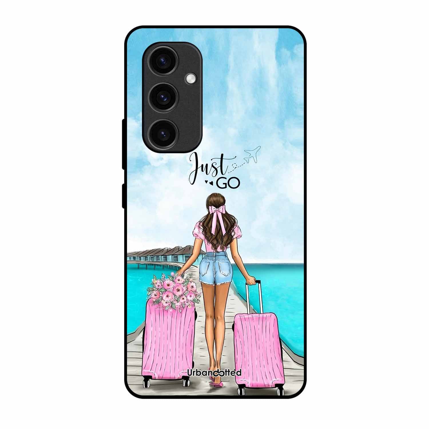 Just Go Travel Glass Case For Samsung S24 Plus