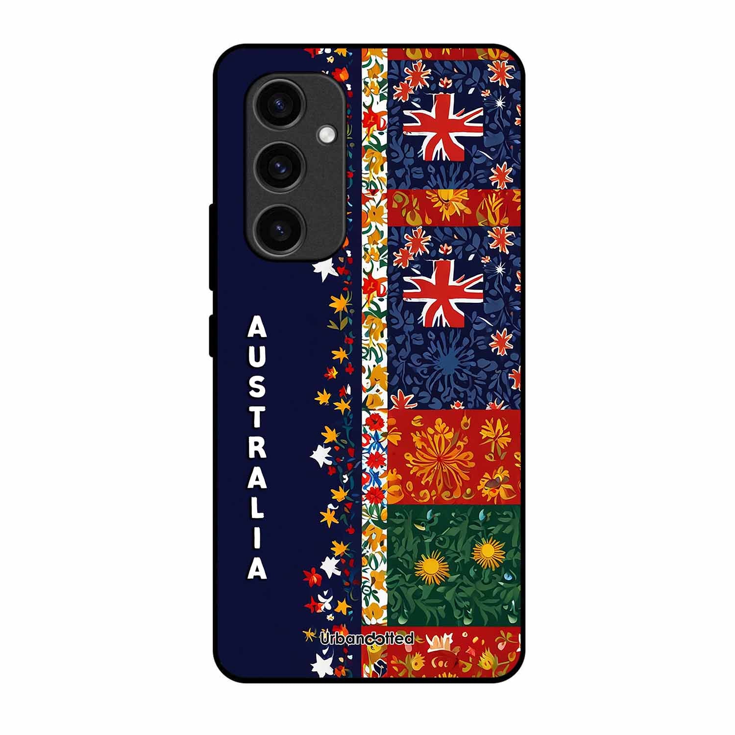 Australian National Pride Glass Case For Samsung S24 5G