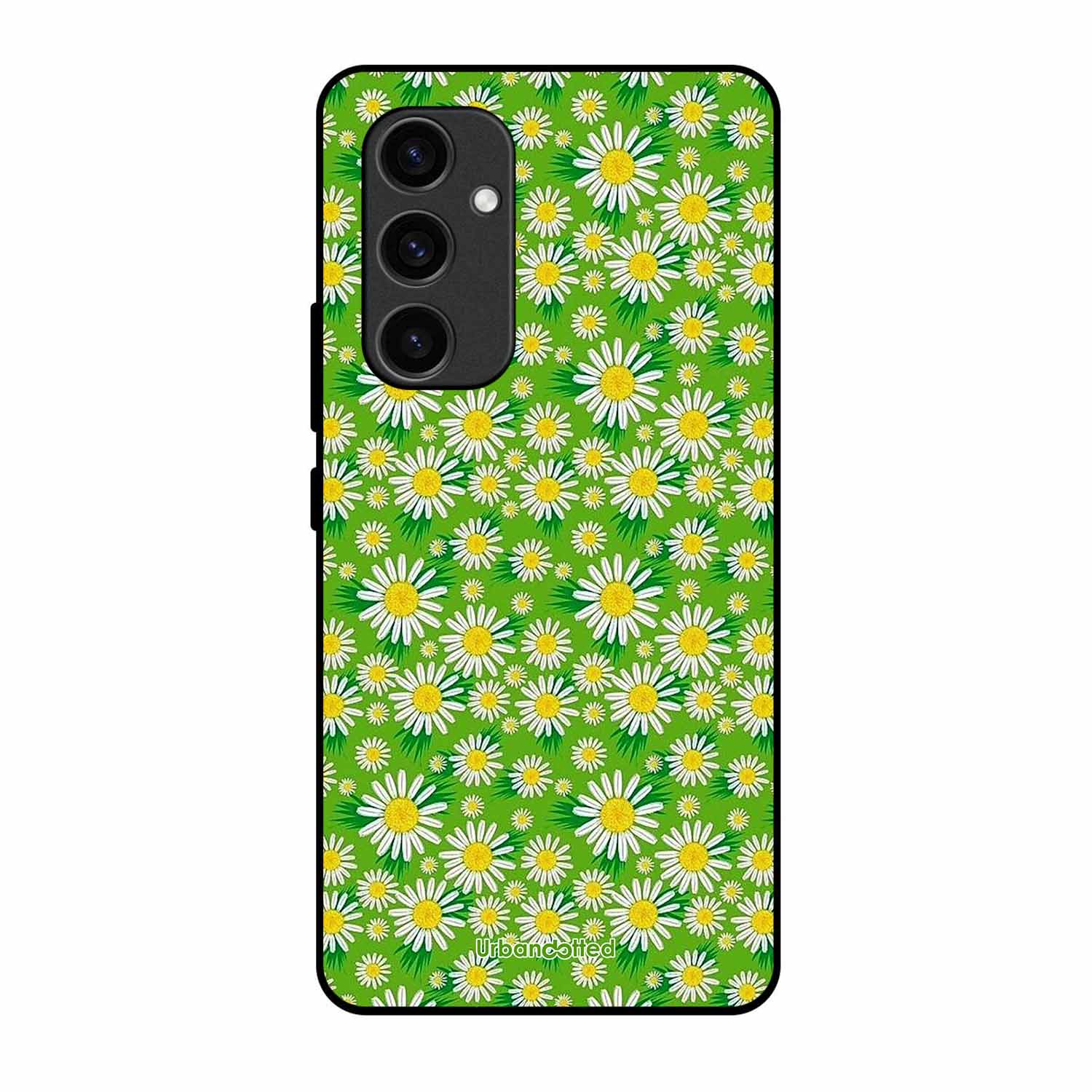 Cheerful Daisy Glass Case For Samsung S24 Plus