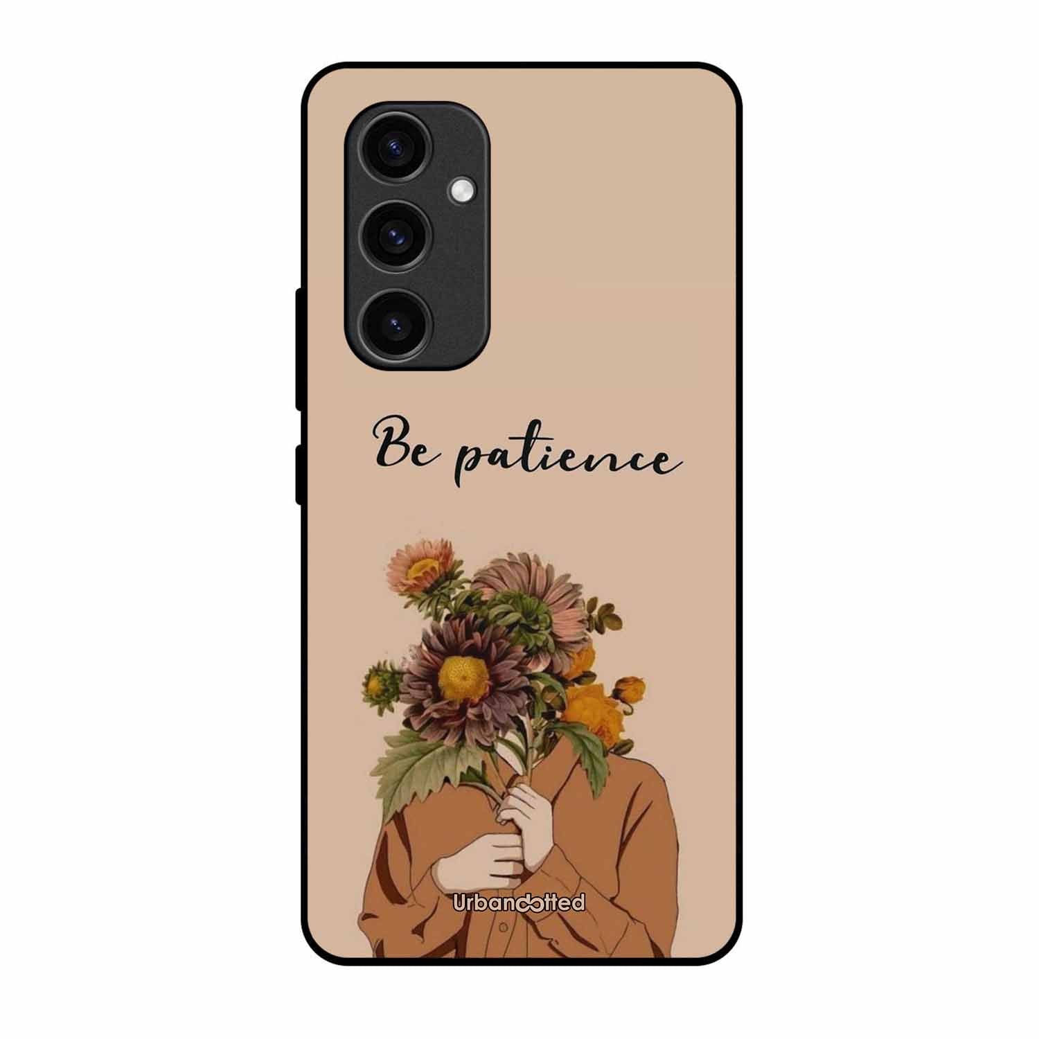 Gentle Bloom Patience Glass Case For Samsung S23 FE