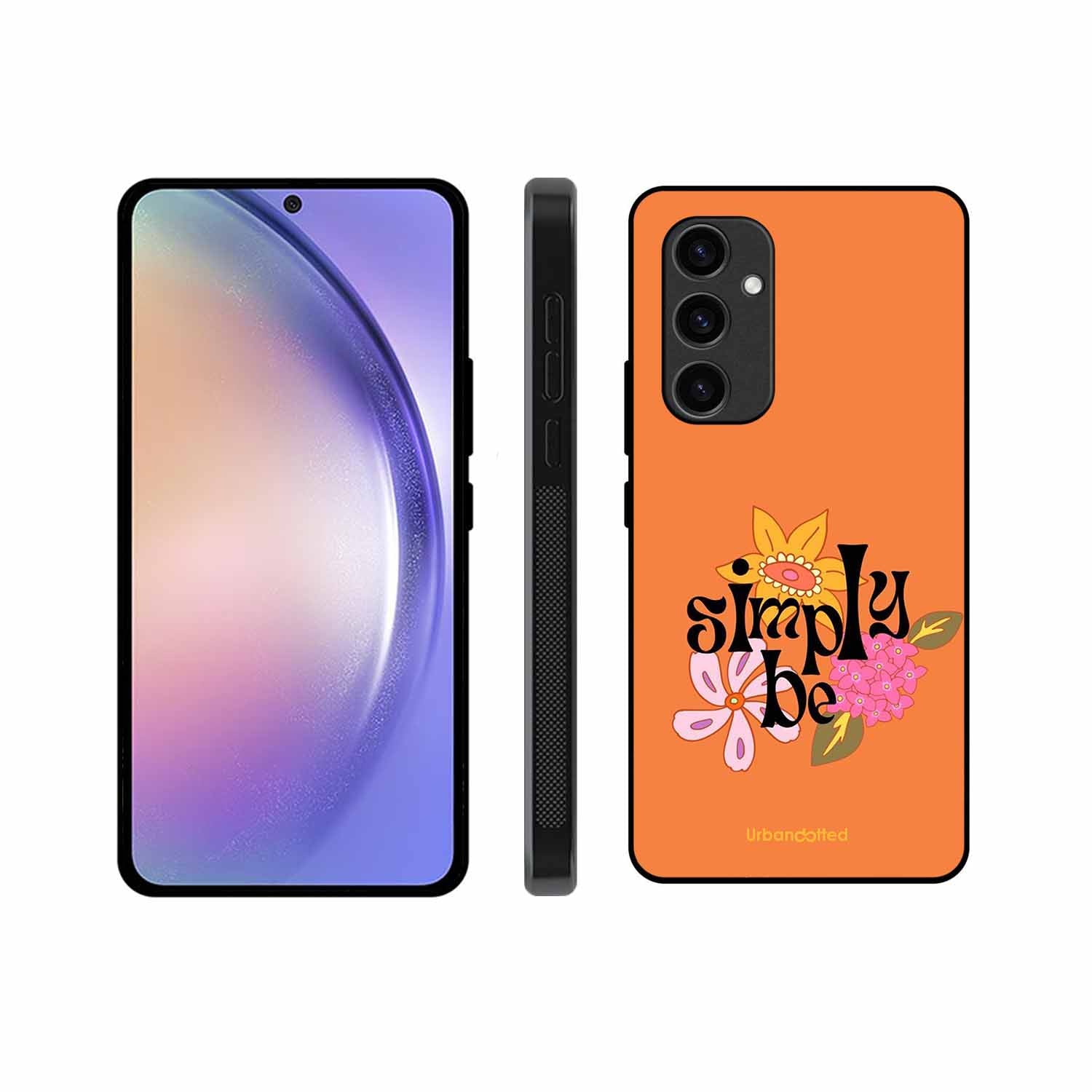 Simply Be Floral Glass Case For Samsung S24 Plus