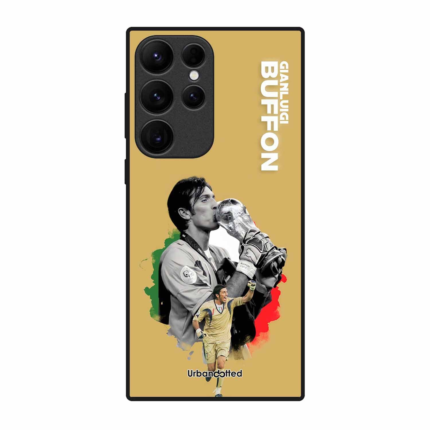 Gianluigi Buffon Legend Glass Case For Samsung S25 Ultra