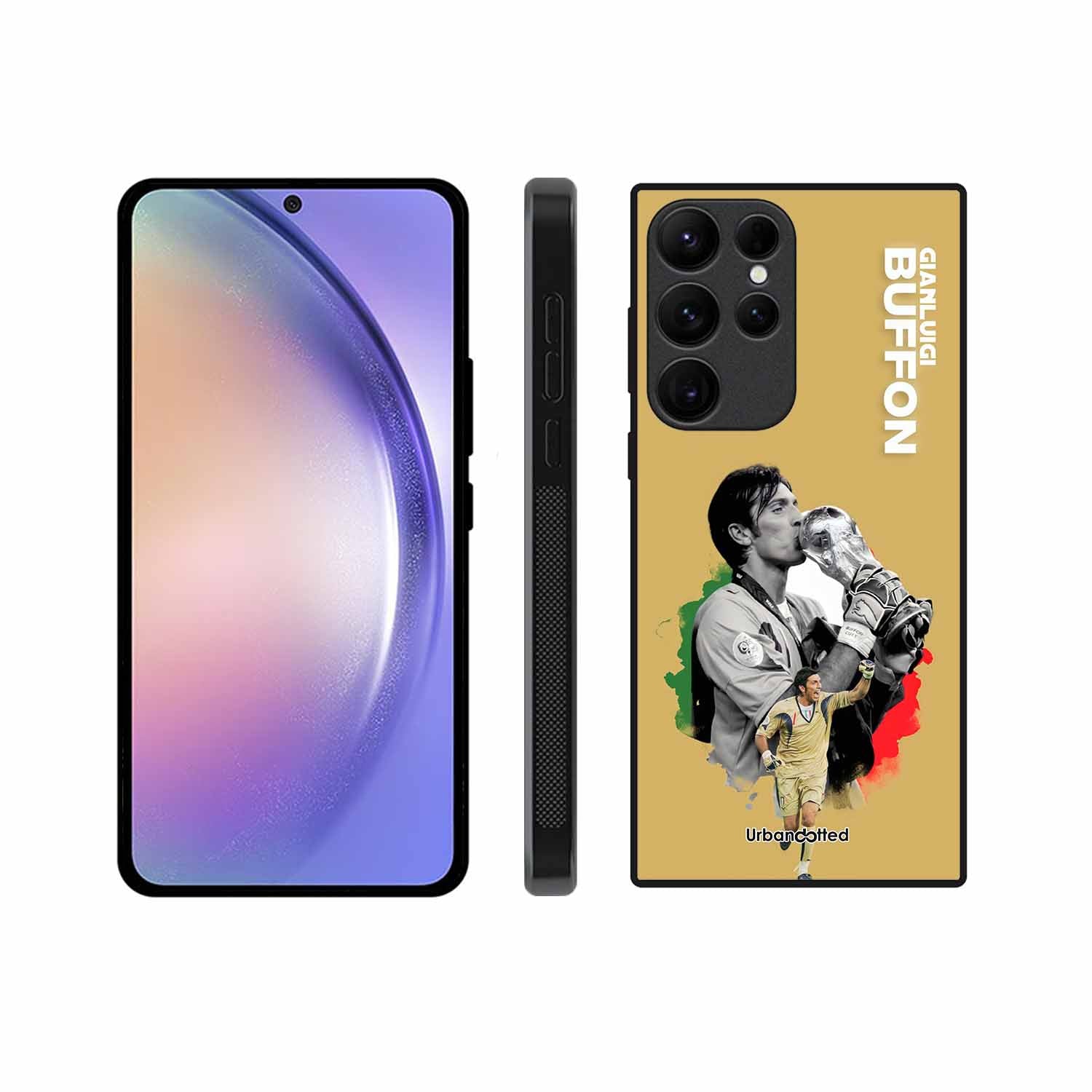 Gianluigi Buffon Legend Glass Case For Samsung S25 Ultra