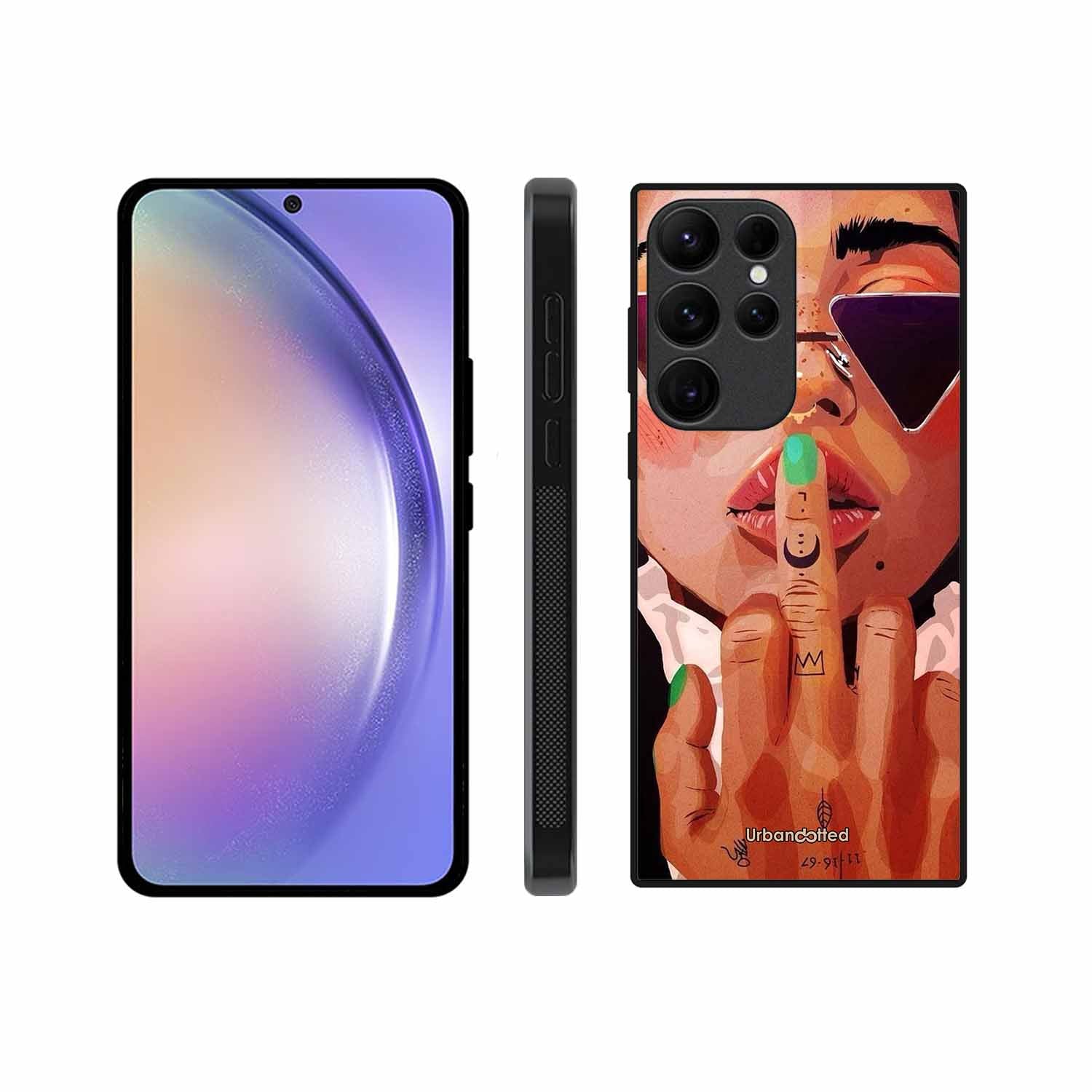 Unfiltered Attitude Glass Case For Samsung S23 Ultra 5G