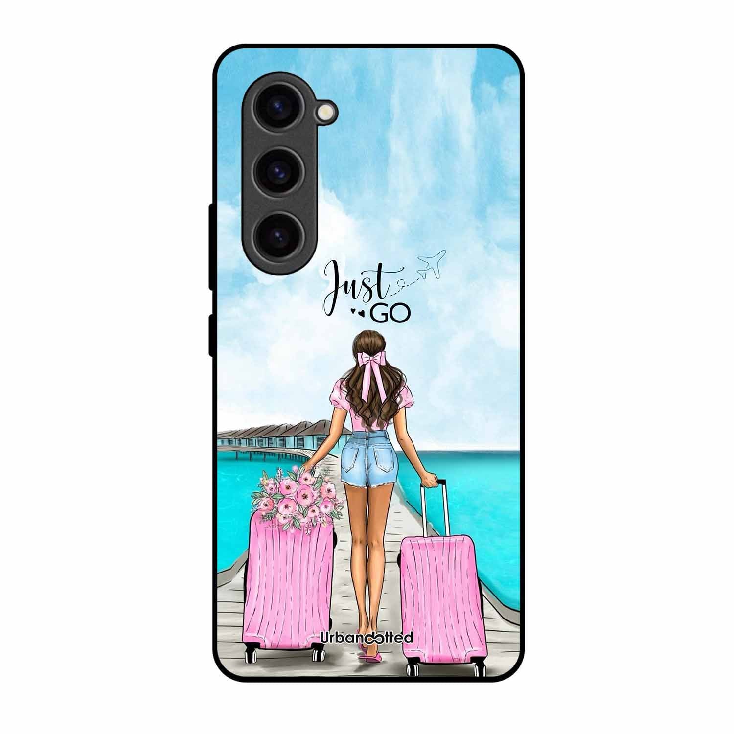 Just Go Travel Glass Case For Samsung S23 Plus 5G