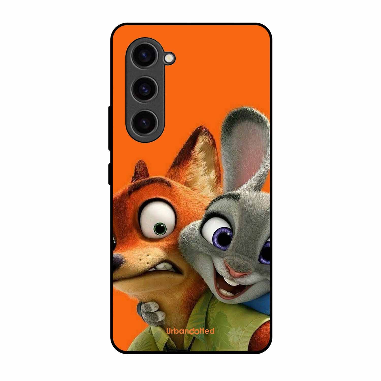 Zootopia Friends Glass Case For Samsung S23 Plus 5G