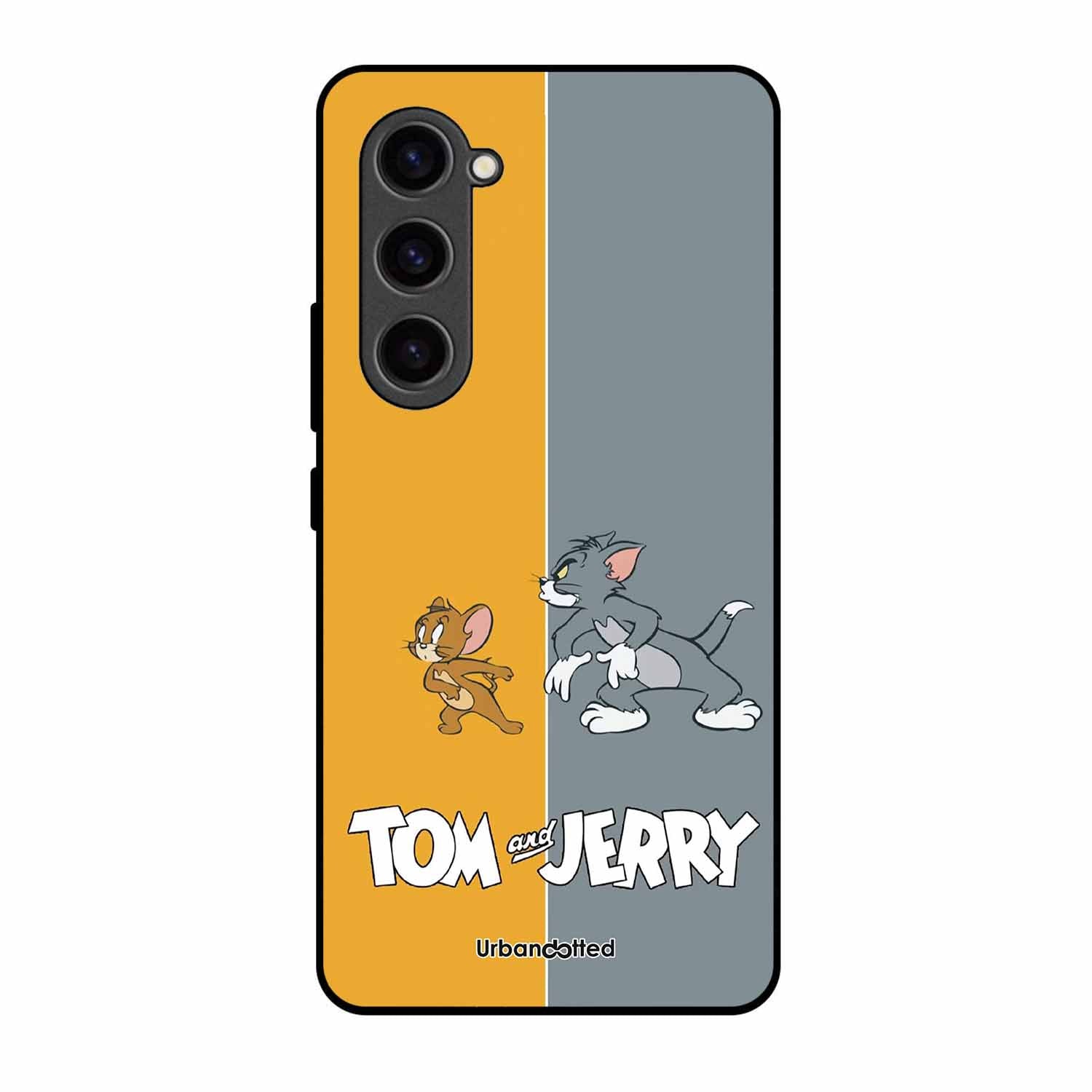Tom and Jerry Chase Glass Case For Samsung S23 Plus 5G