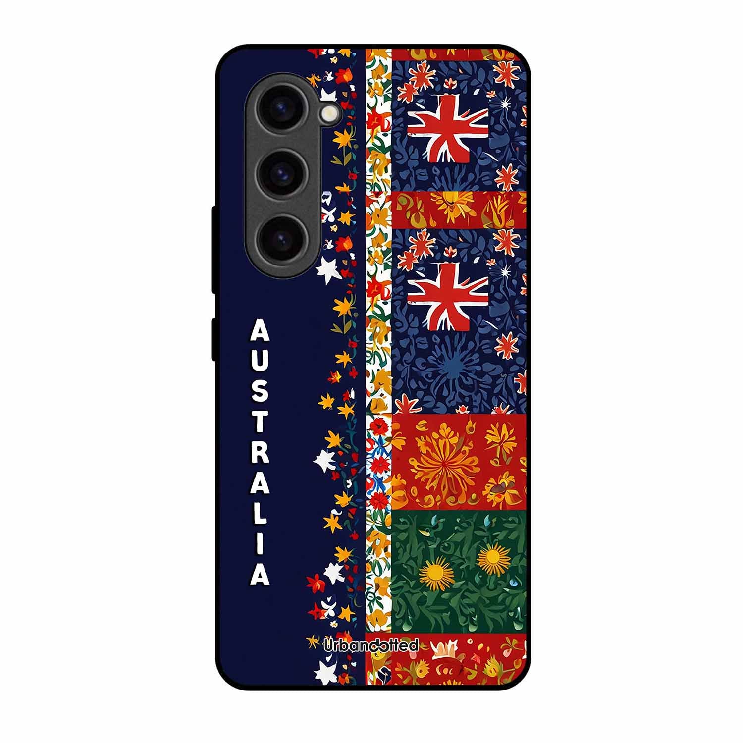 Australian National Pride Glass Case For Samsung S23 Plus 5G