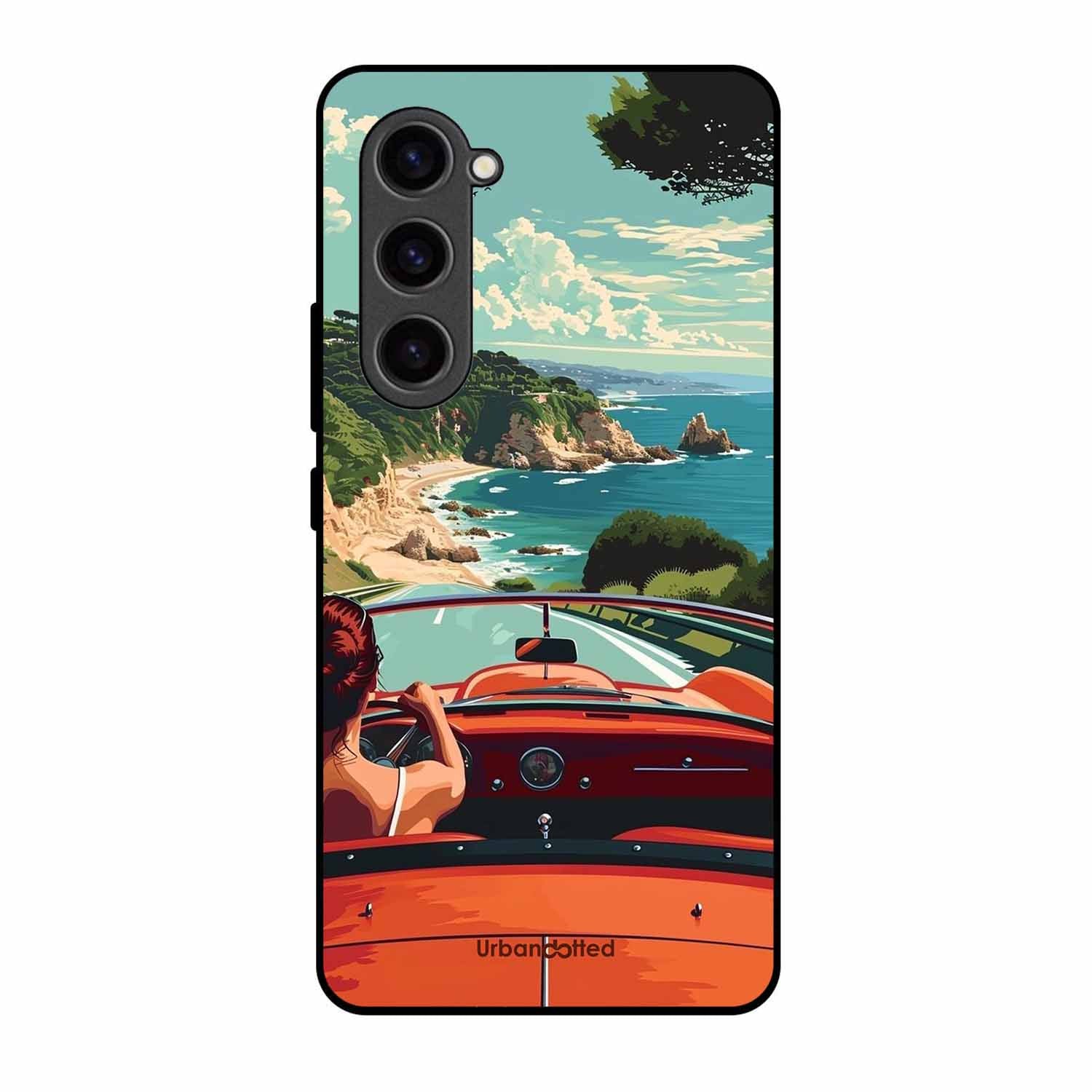 Ocean Breeze Road Trip Glass Case For Samsung S23 Plus 5G