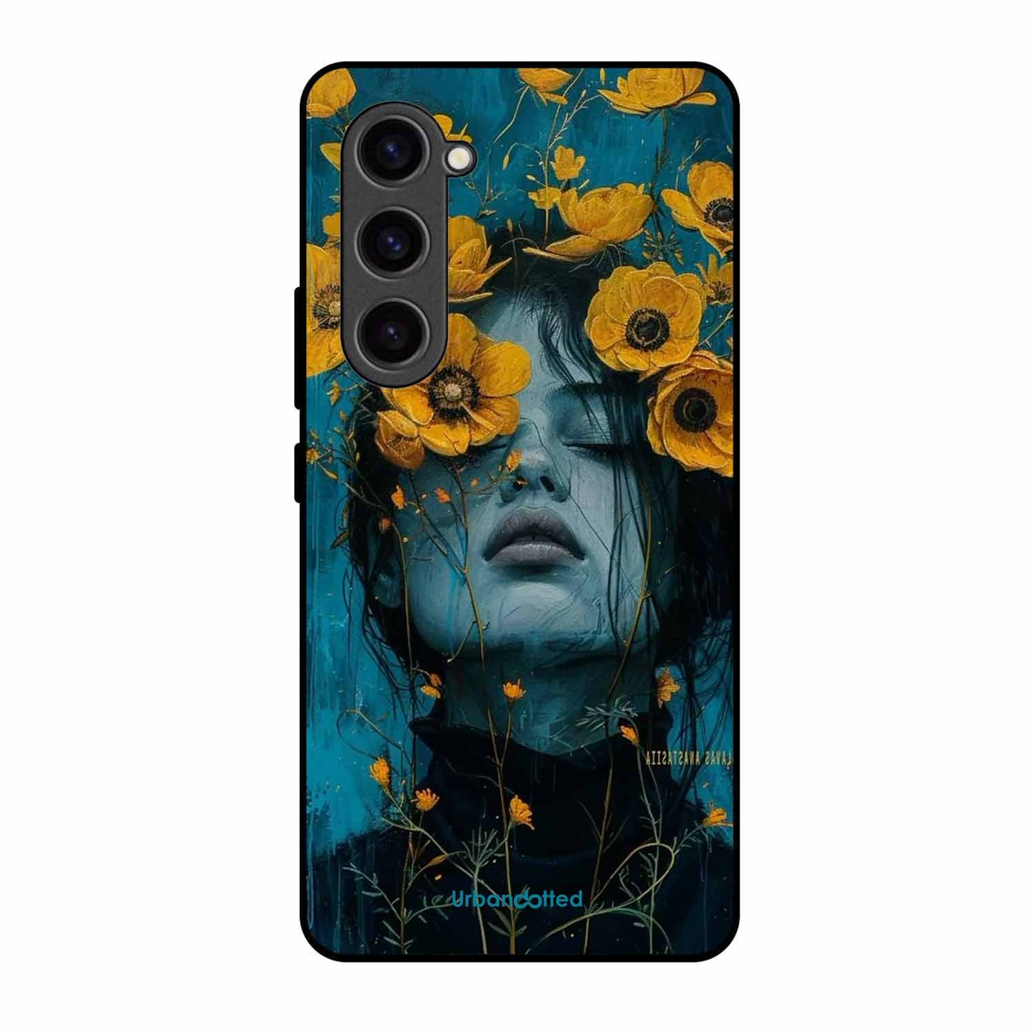 Wildflower Spirit Glass Case For Samsung S23 Plus 5G