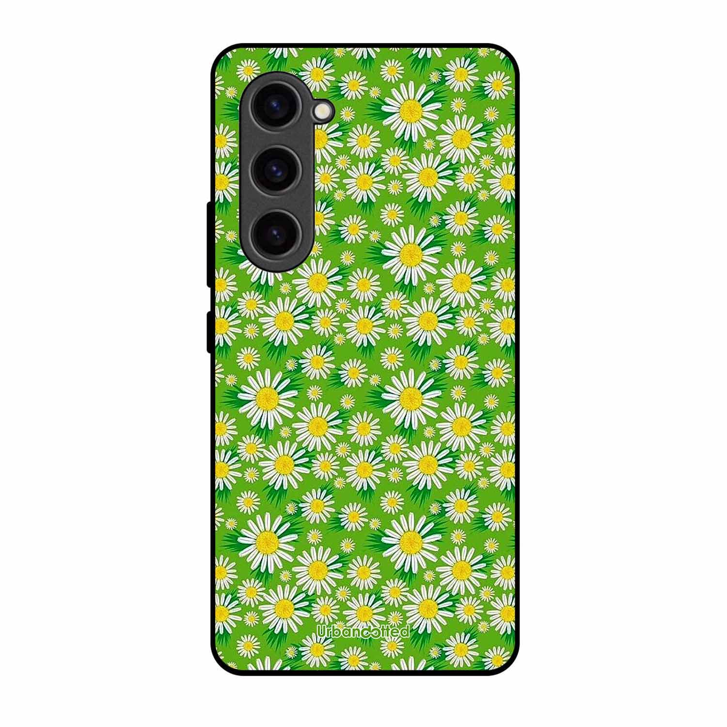 Cheerful Daisy Glass Case For Samsung S23 Plus 5G