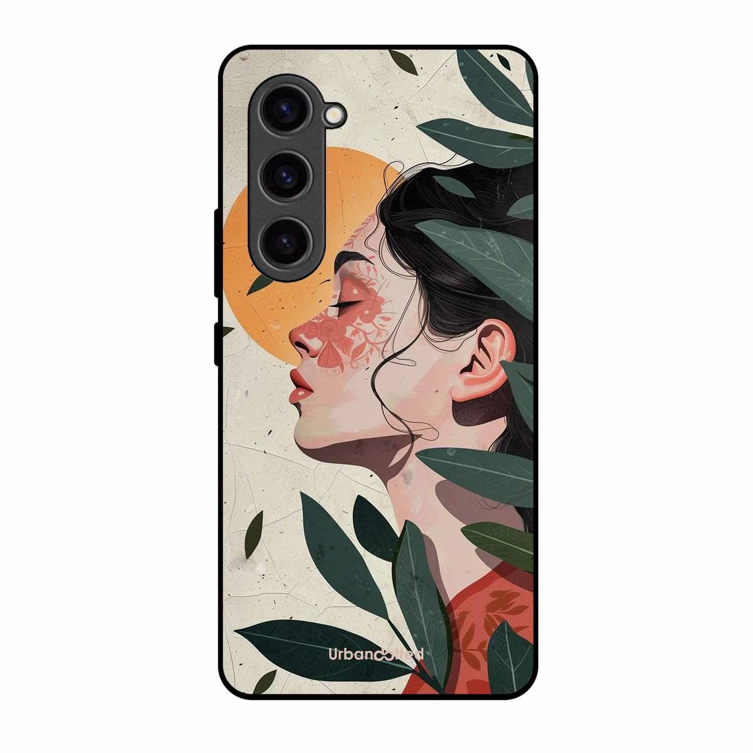 Nature's Embrace Glass Case For Samsung S23 Plus 5G