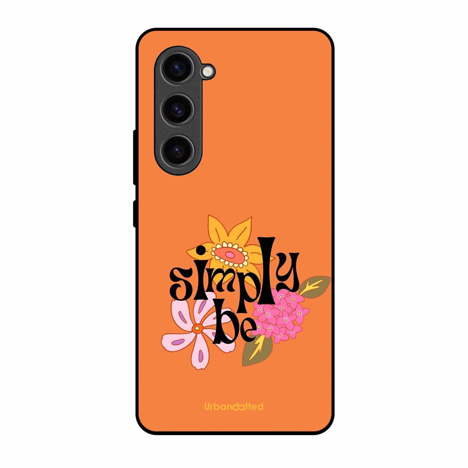 Simply Be Floral Glass Case For Samsung S23 Plus 5G