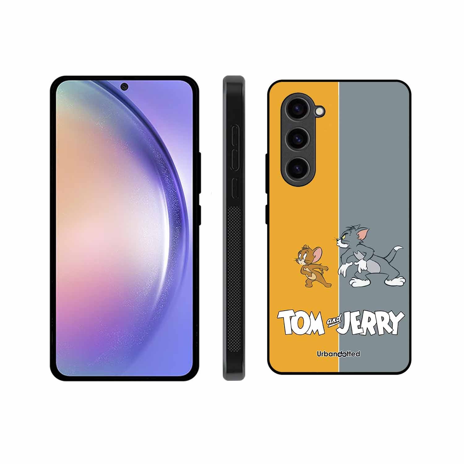 Tom and Jerry Chase Glass Case For Samsung S23 Plus 5G