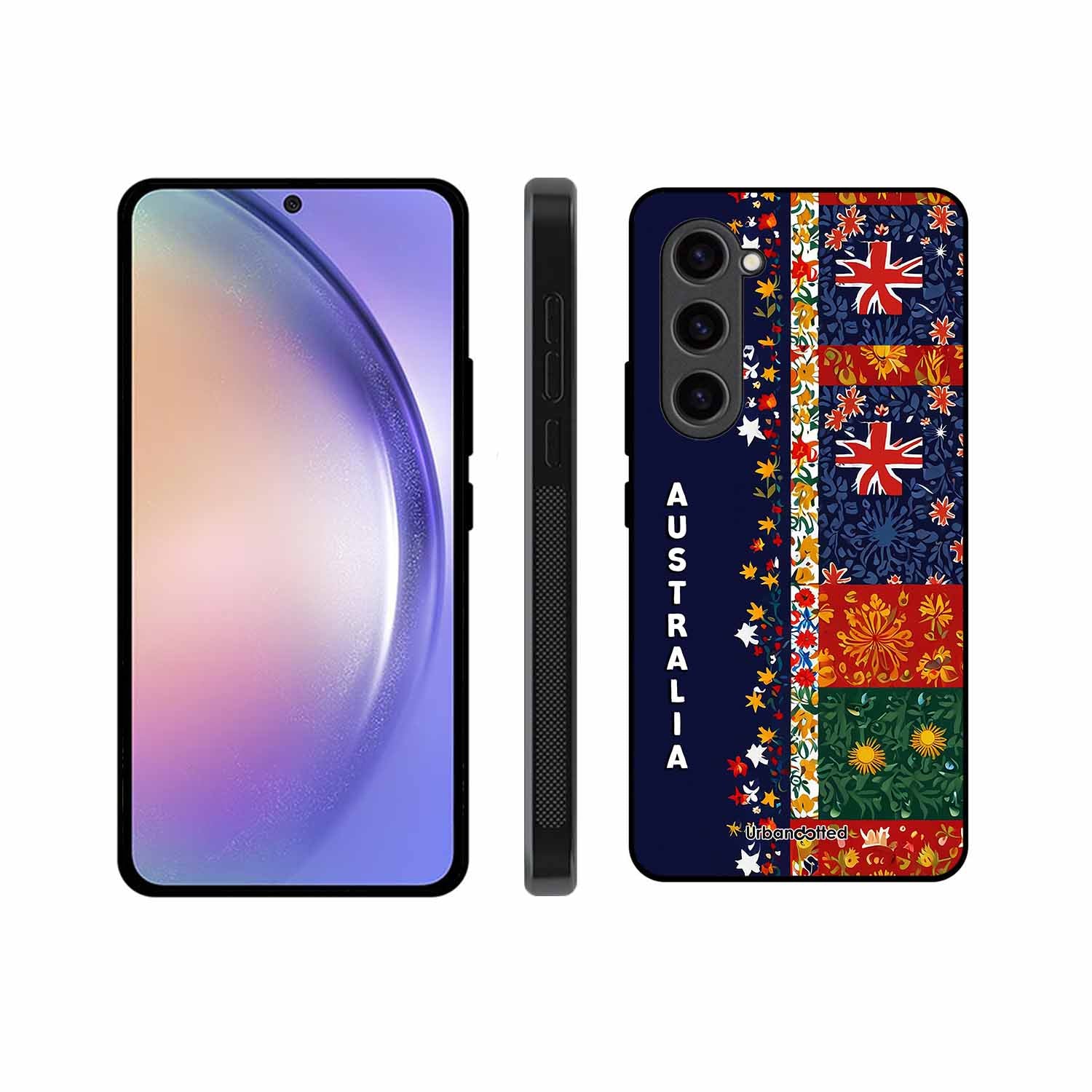 Australian National Pride Glass Case For Samsung S23 Plus 5G