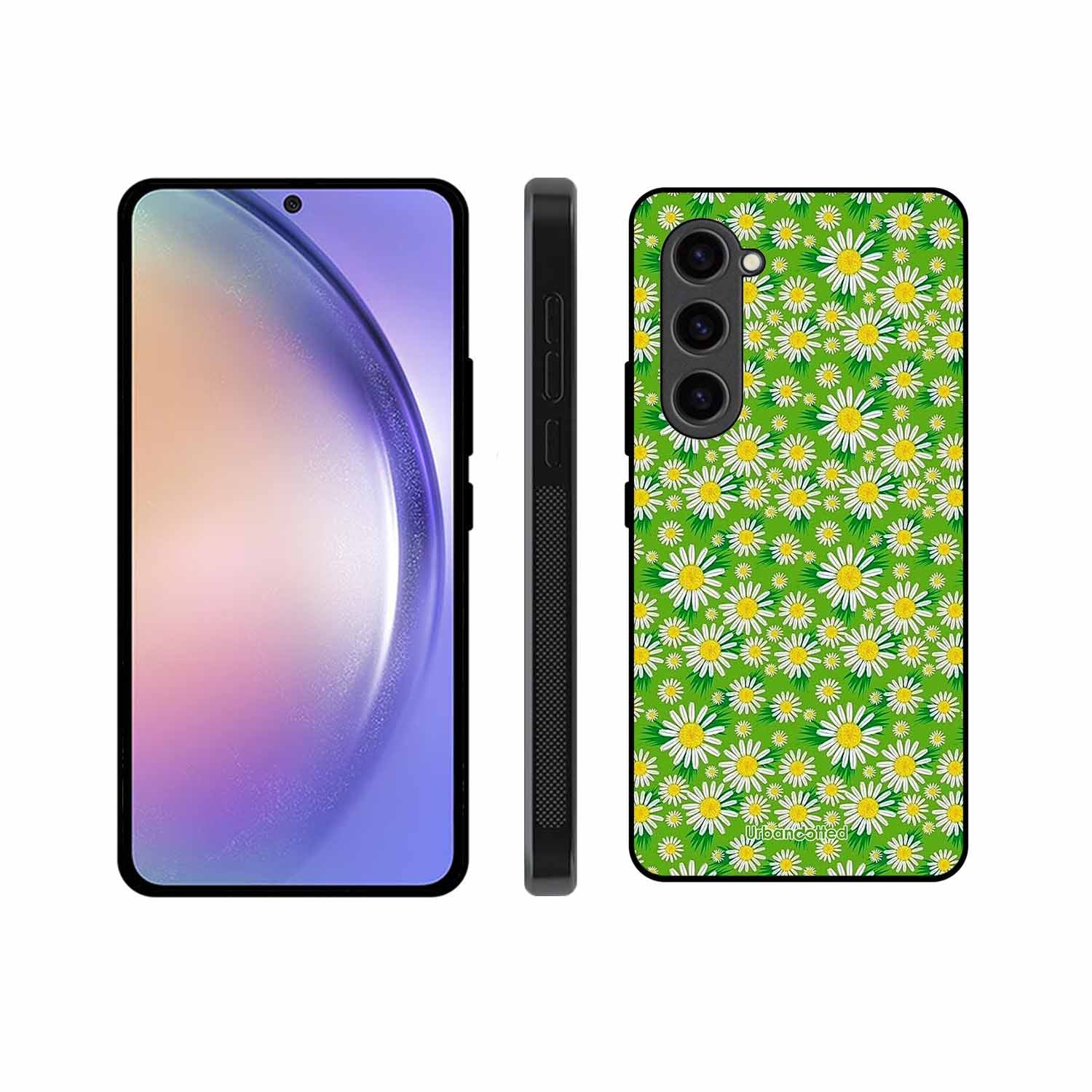 Cheerful Daisy Glass Case For Samsung S23 5G