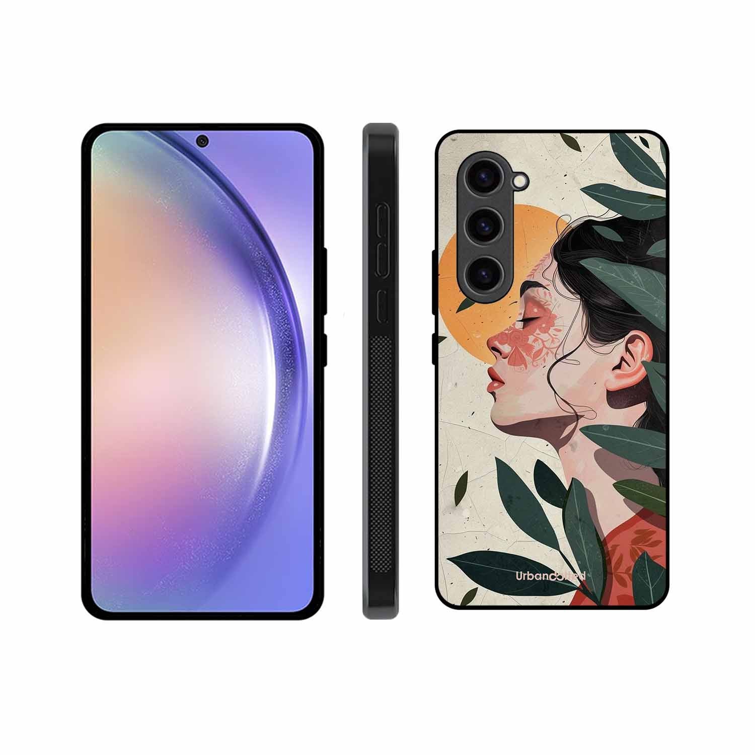 Nature's Embrace Glass Case For Samsung S23 Plus 5G