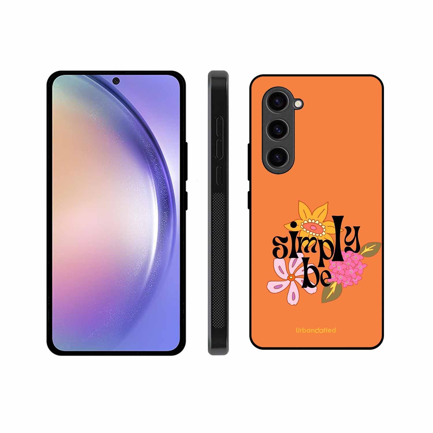 Simply Be Floral Glass Case For Samsung S23 Plus 5G