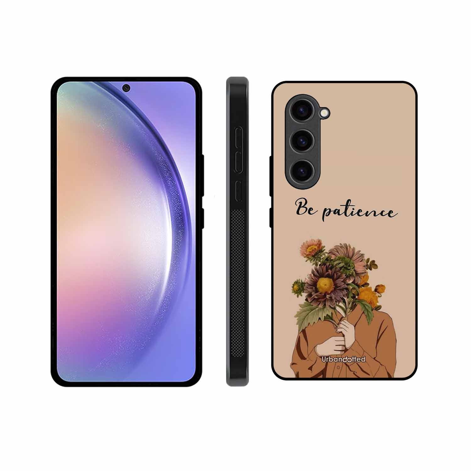 Gentle Bloom Patience Glass Case For Samsung S23 5G
