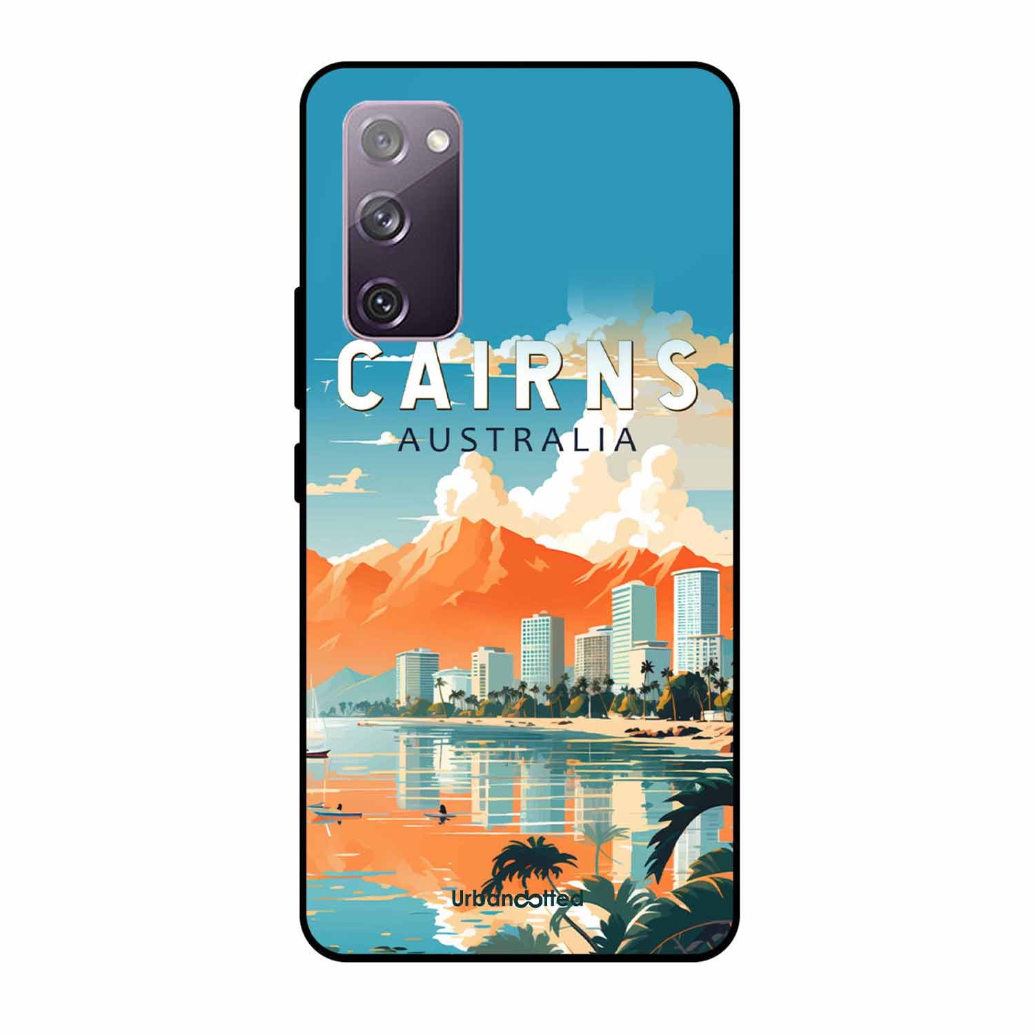 Cairns Australia Glass Case For Samsung S20 FE