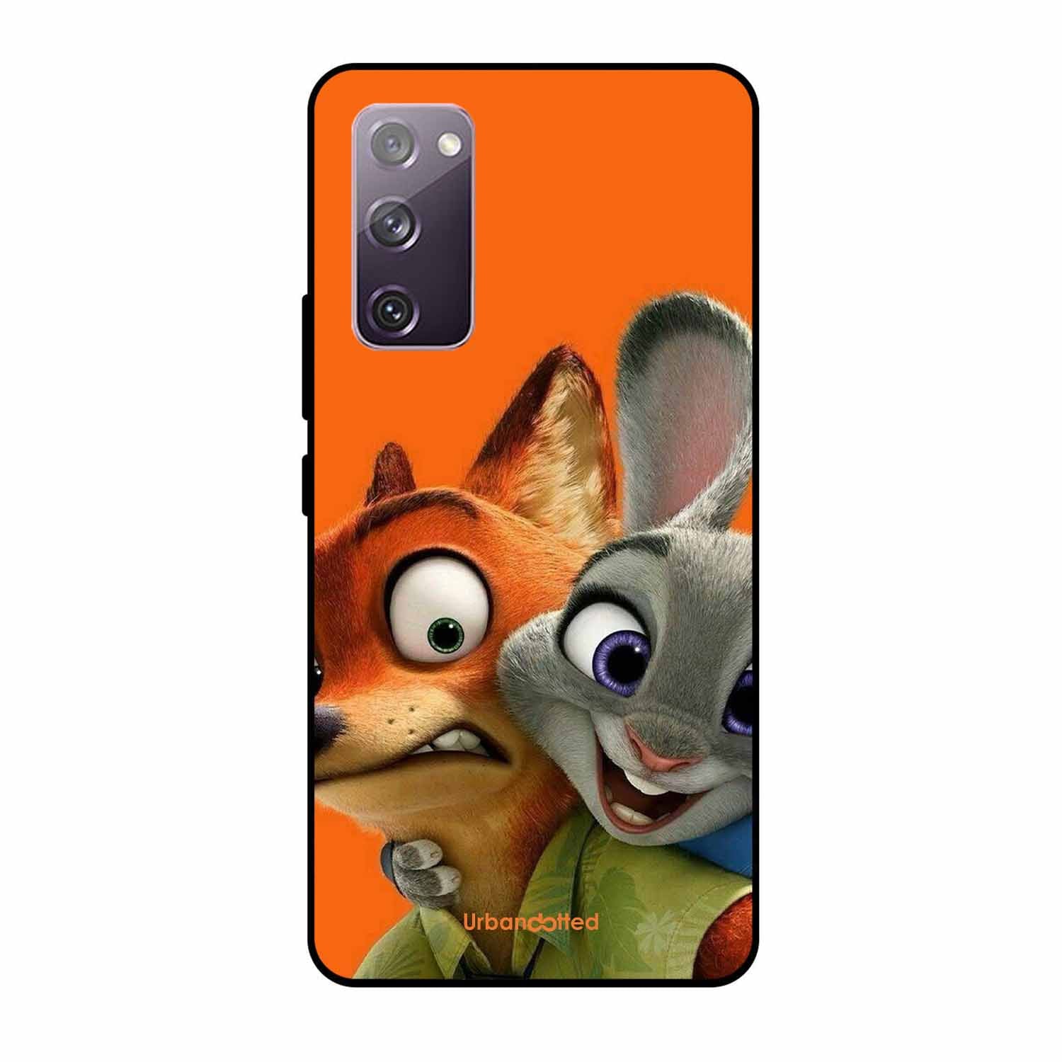 Zootopia Friends Glass Case For Samsung S20 FE