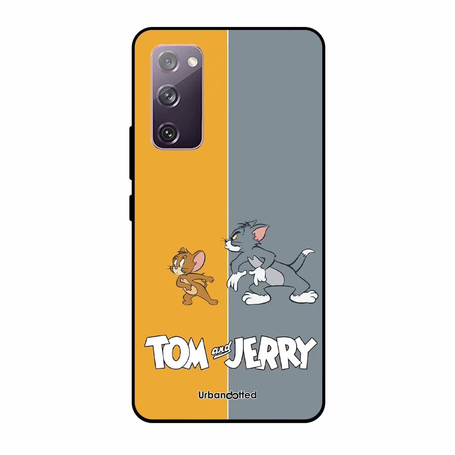 Tom and Jerry Chase Glass Case For Samsung S20 FE