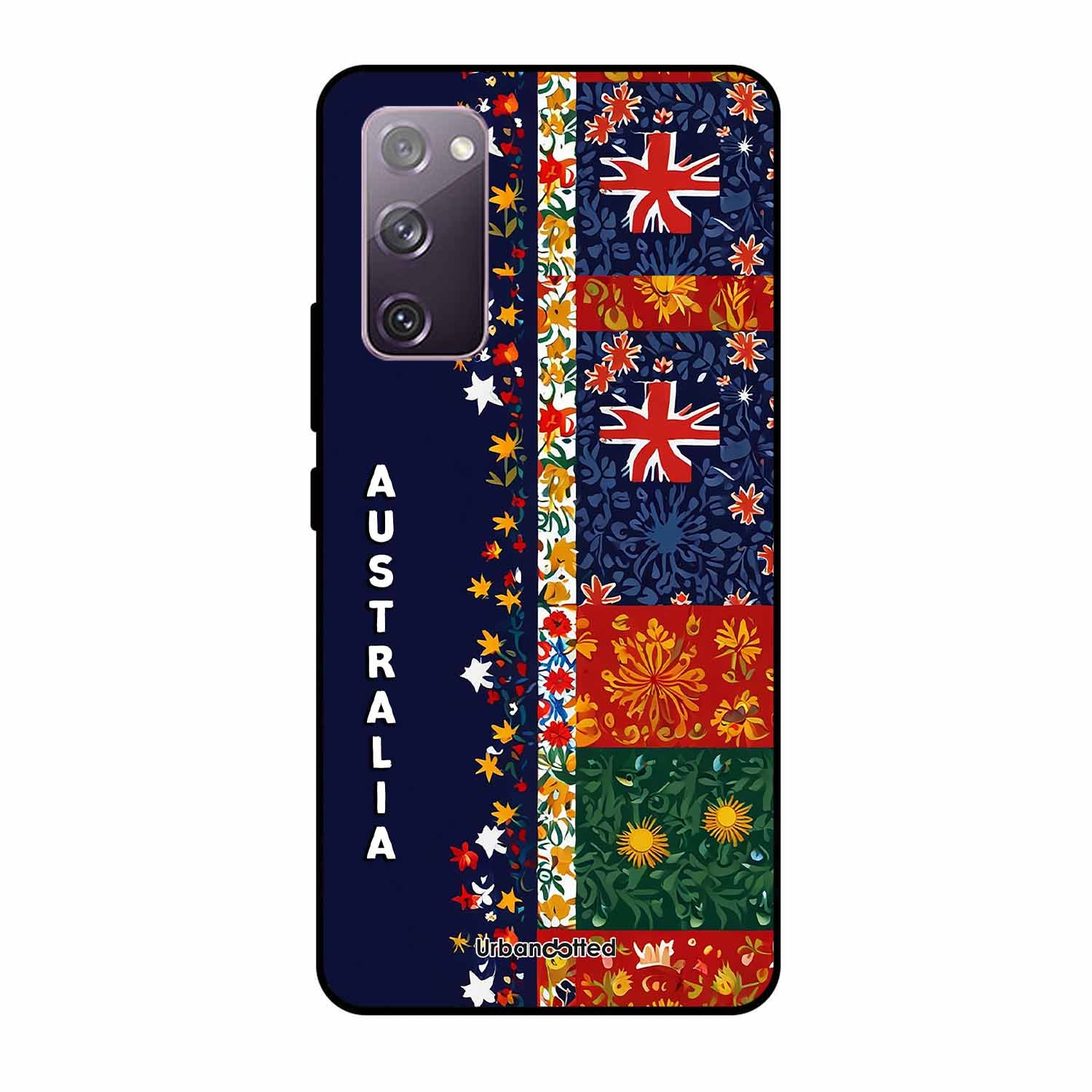 Australian National Pride Glass Case For Samsung S20 FE