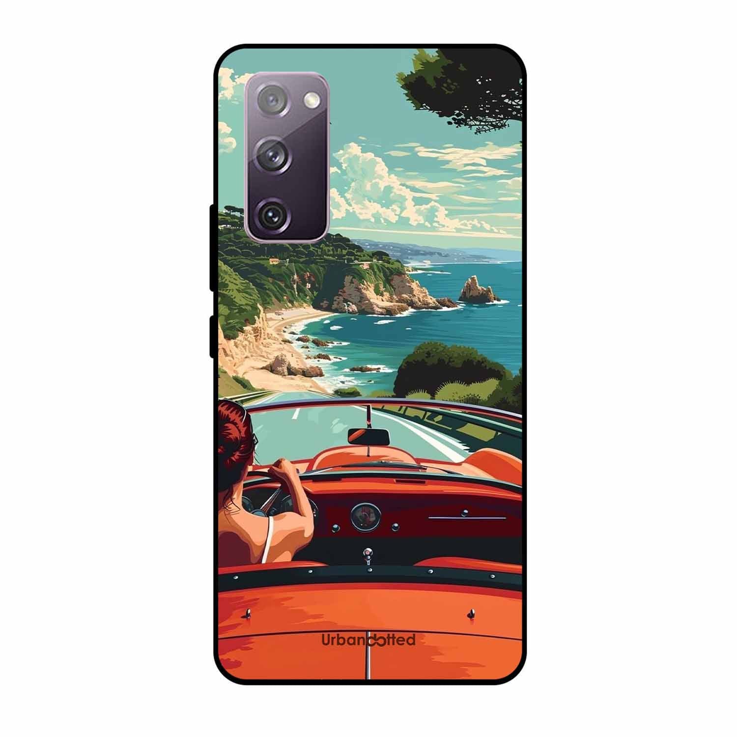 Ocean Breeze Road Trip Glass Case For Samsung S20 FE
