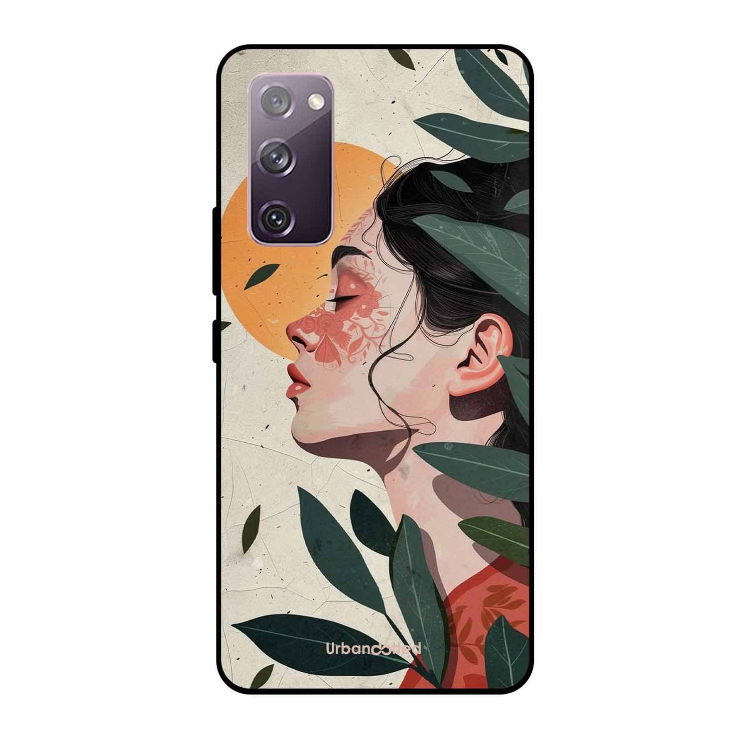 Nature's Embrace Glass Case For Samsung S20 FE