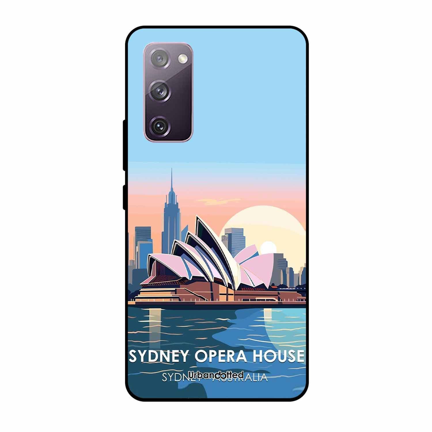 Sydney Opera House Sunrise Glass Case For Samsung S20 FE