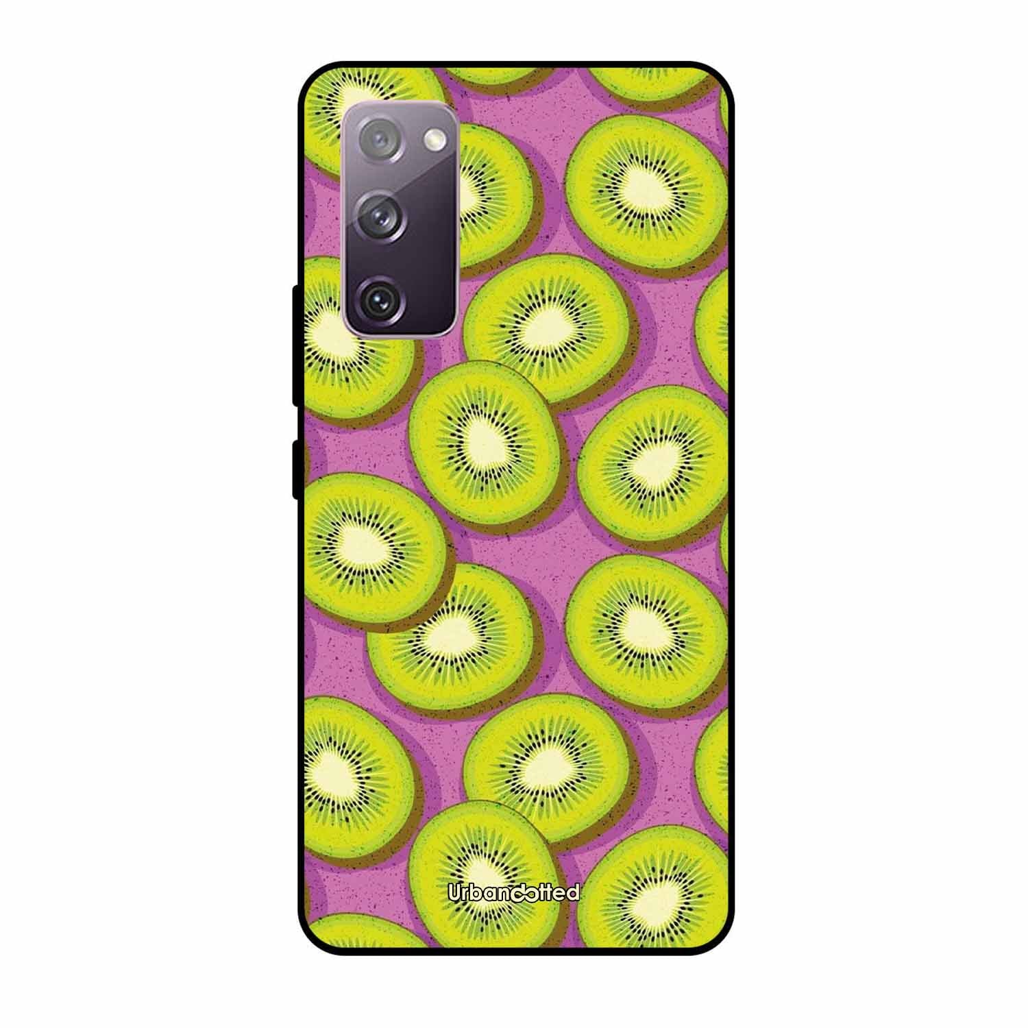 Refreshing Kiwi Glass Case For Samsung S20 FE