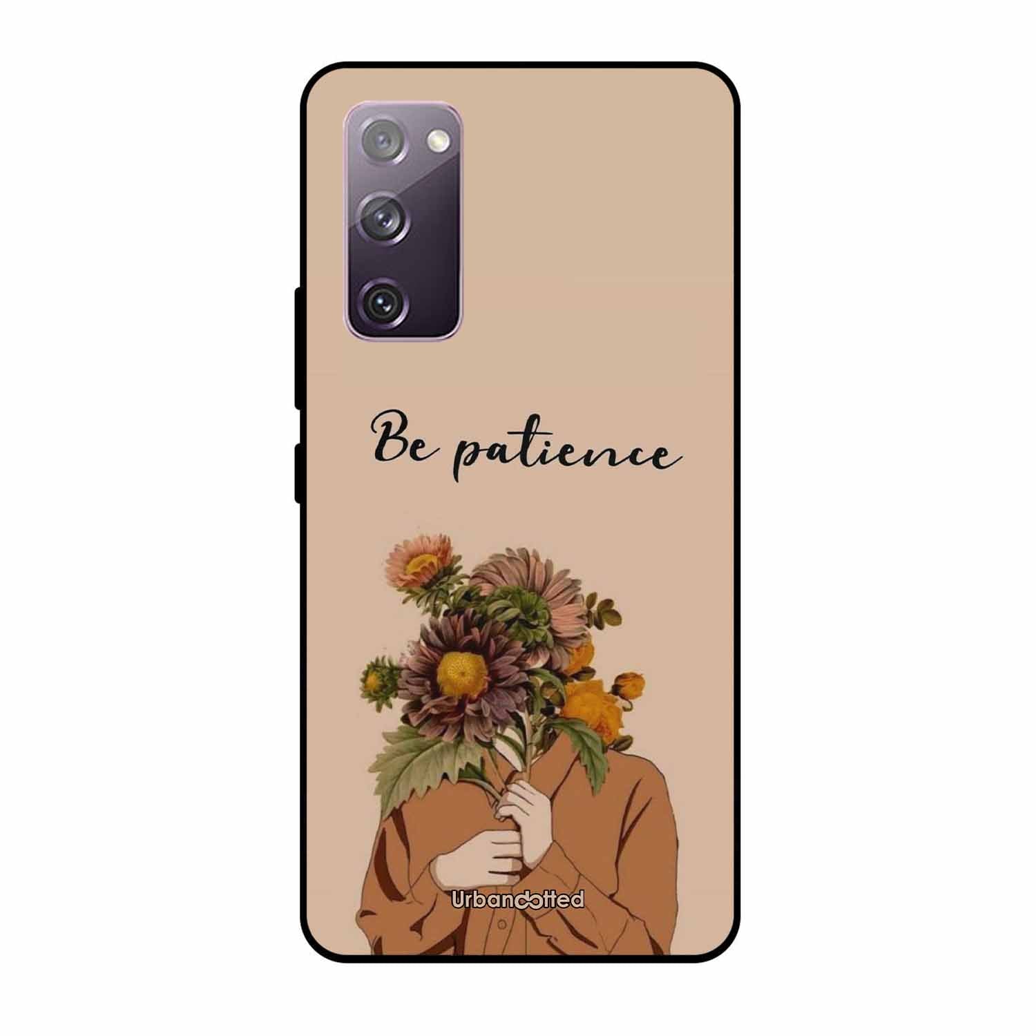 Gentle Bloom Patience Glass Case For Samsung S20 FE
