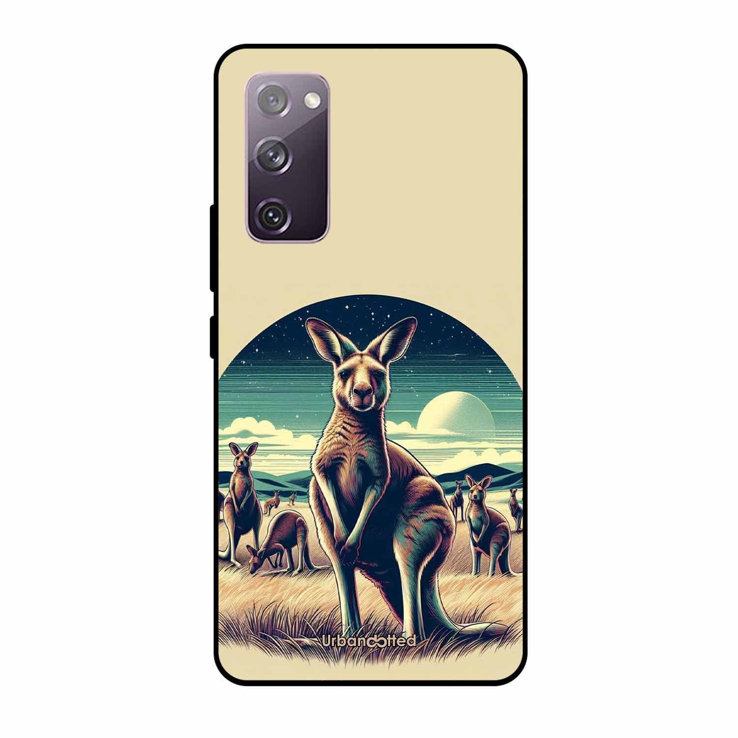 Kangaroo Mob Moonlight Glass Case For Samsung S20 FE