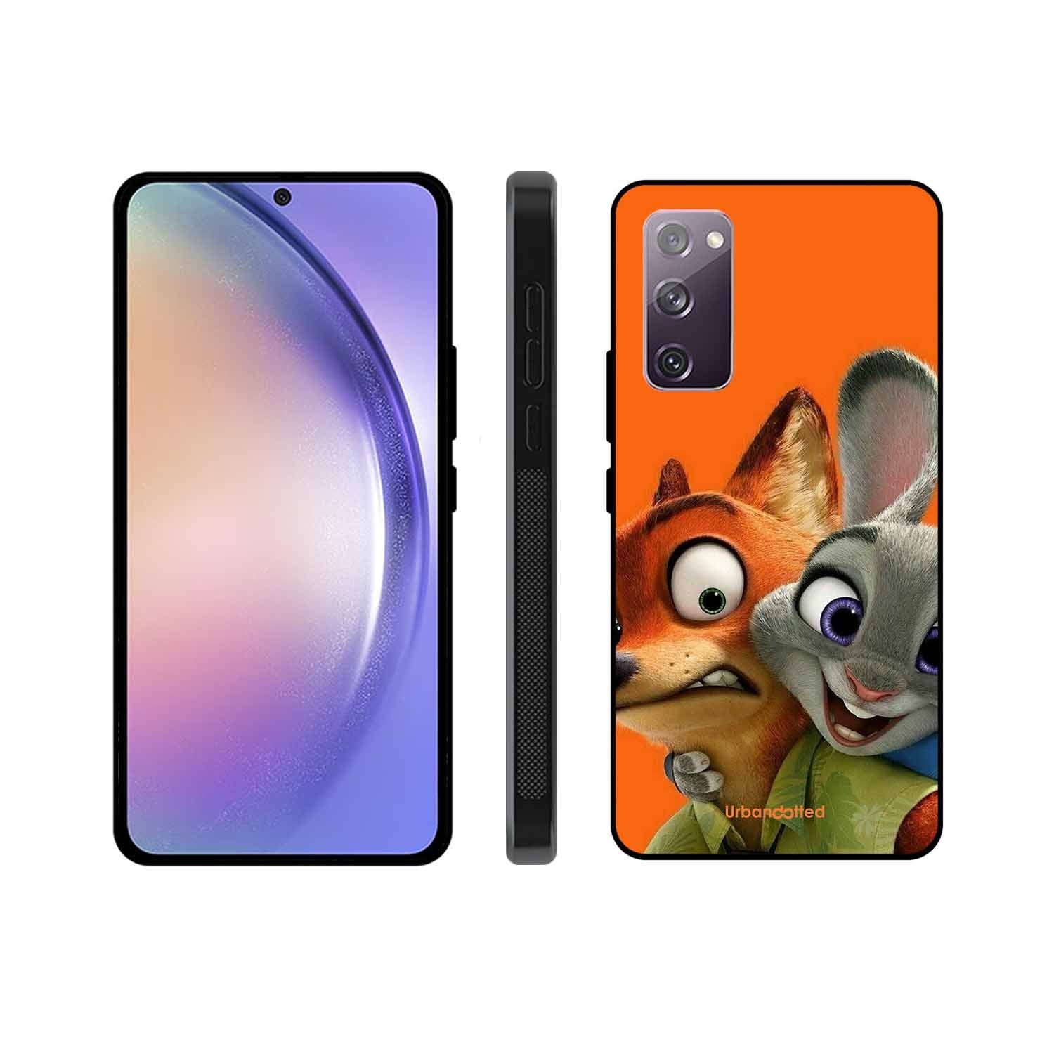 Zootopia Friends Glass Case For Samsung S20 FE