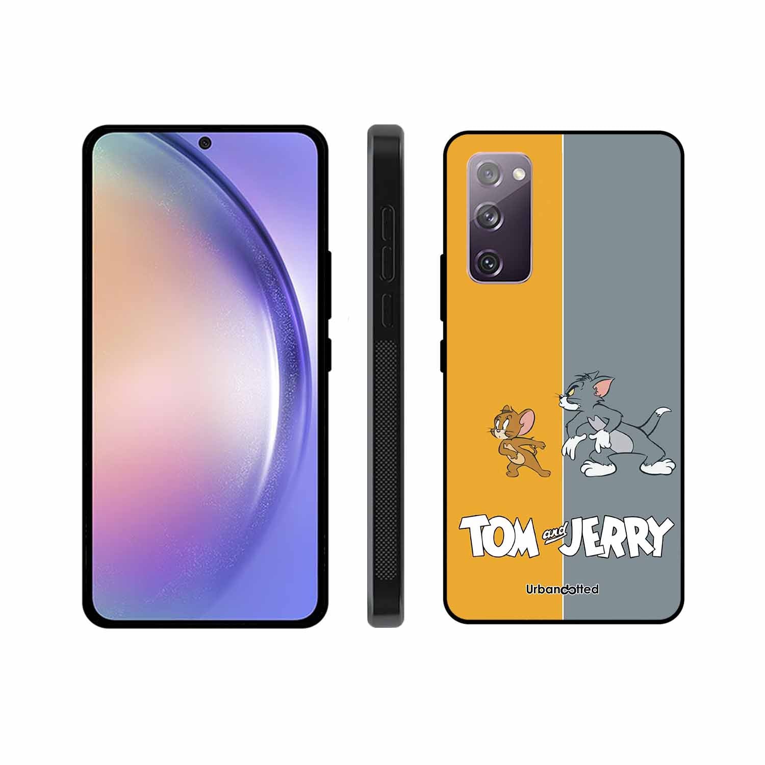 Tom and Jerry Chase Glass Case For Samsung S20 FE