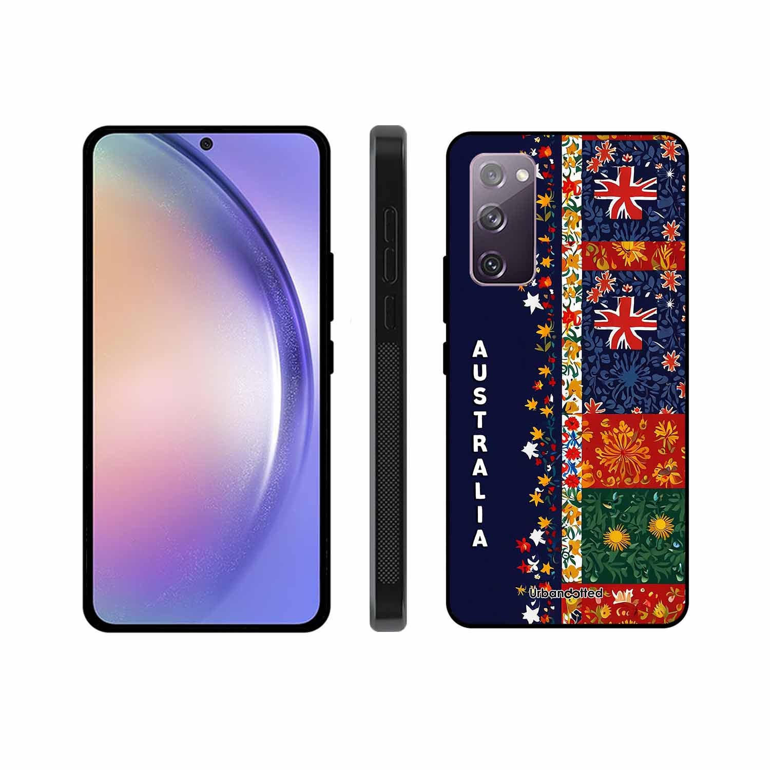 Australian National Pride Glass Case For Samsung S20 FE